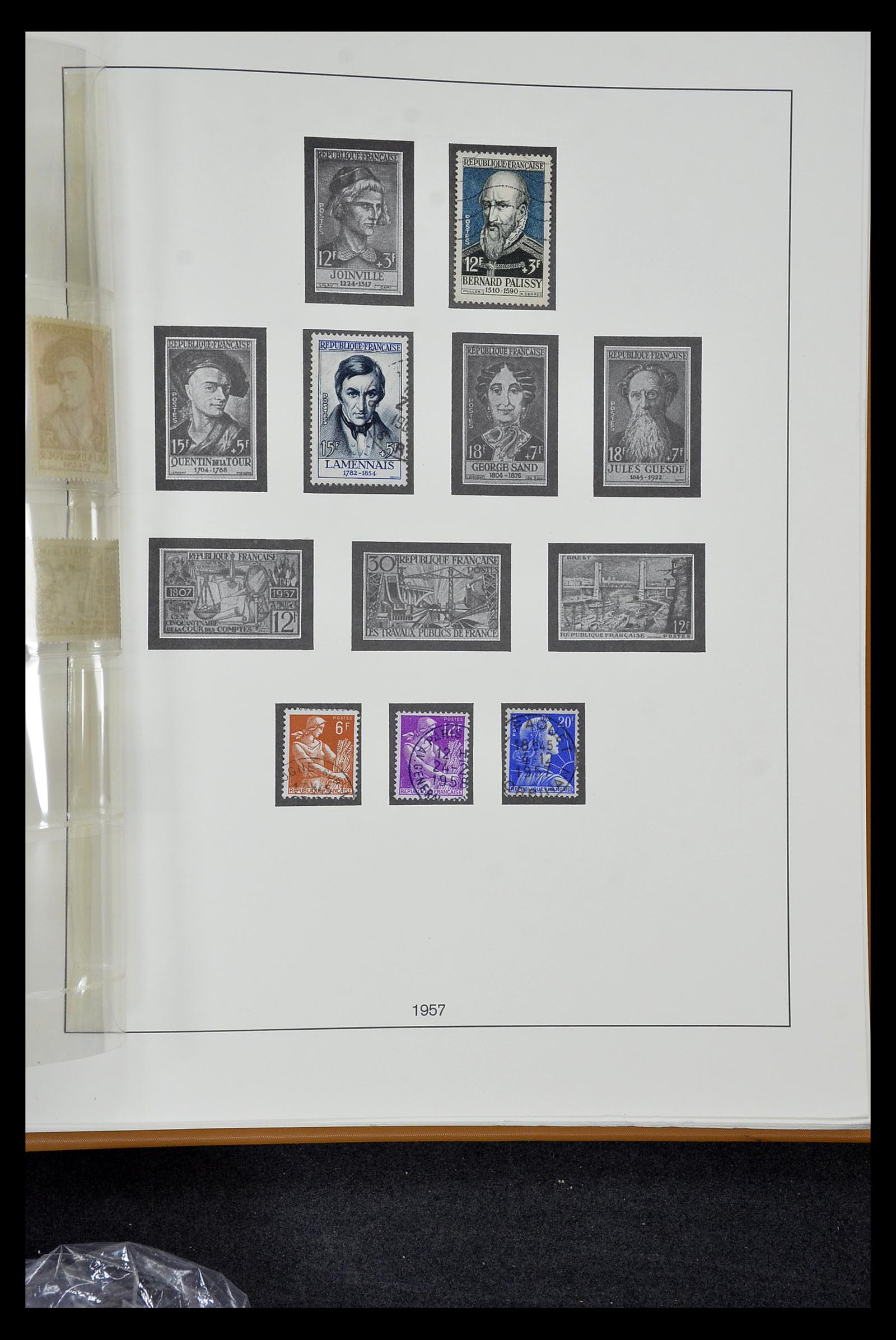 34820 202 - Postzegelverzameling 34820 Frankrijk SUPERVERZAMELING 1849-1960.