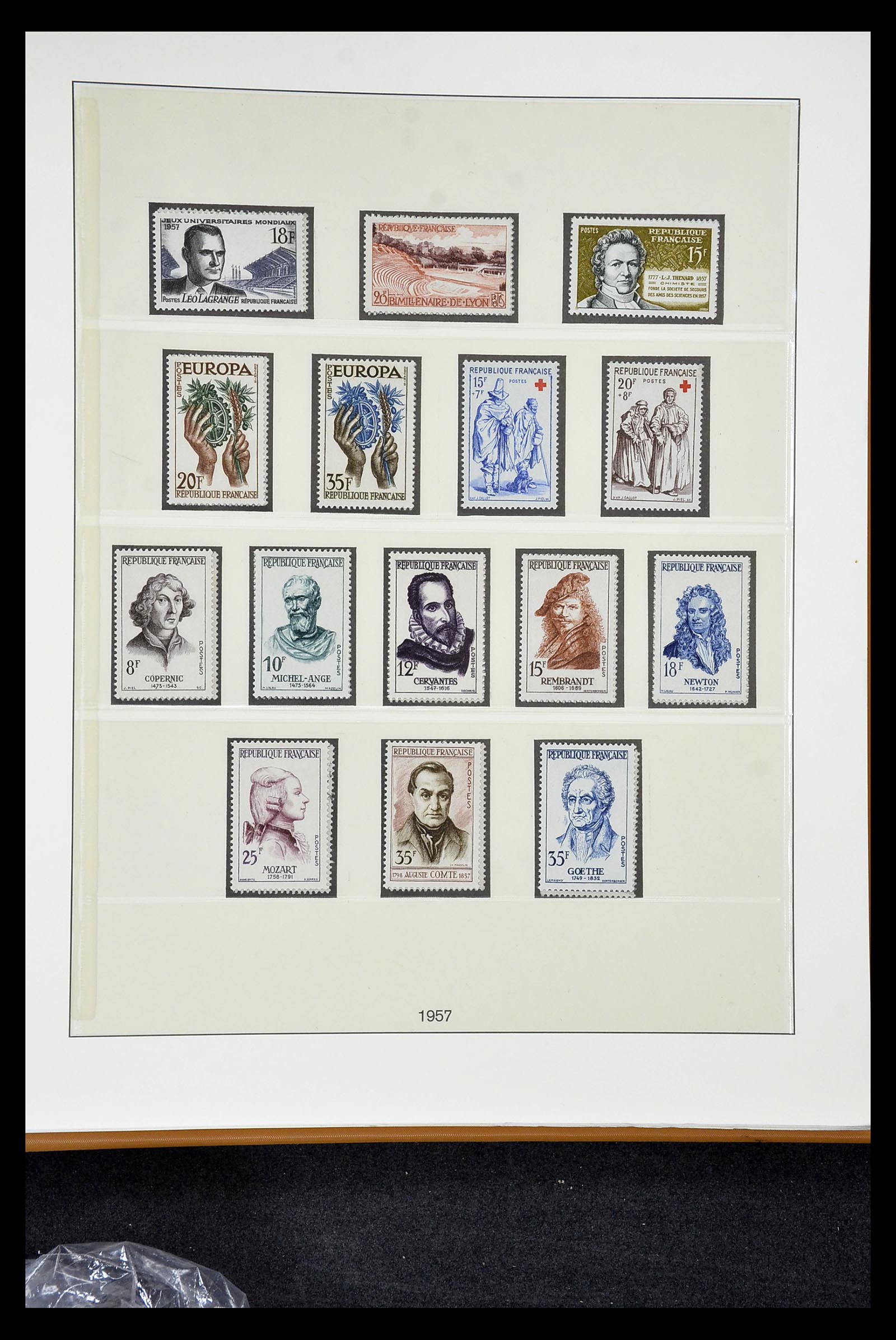 34820 203 - Postzegelverzameling 34820 Frankrijk SUPERVERZAMELING 1849-1960.