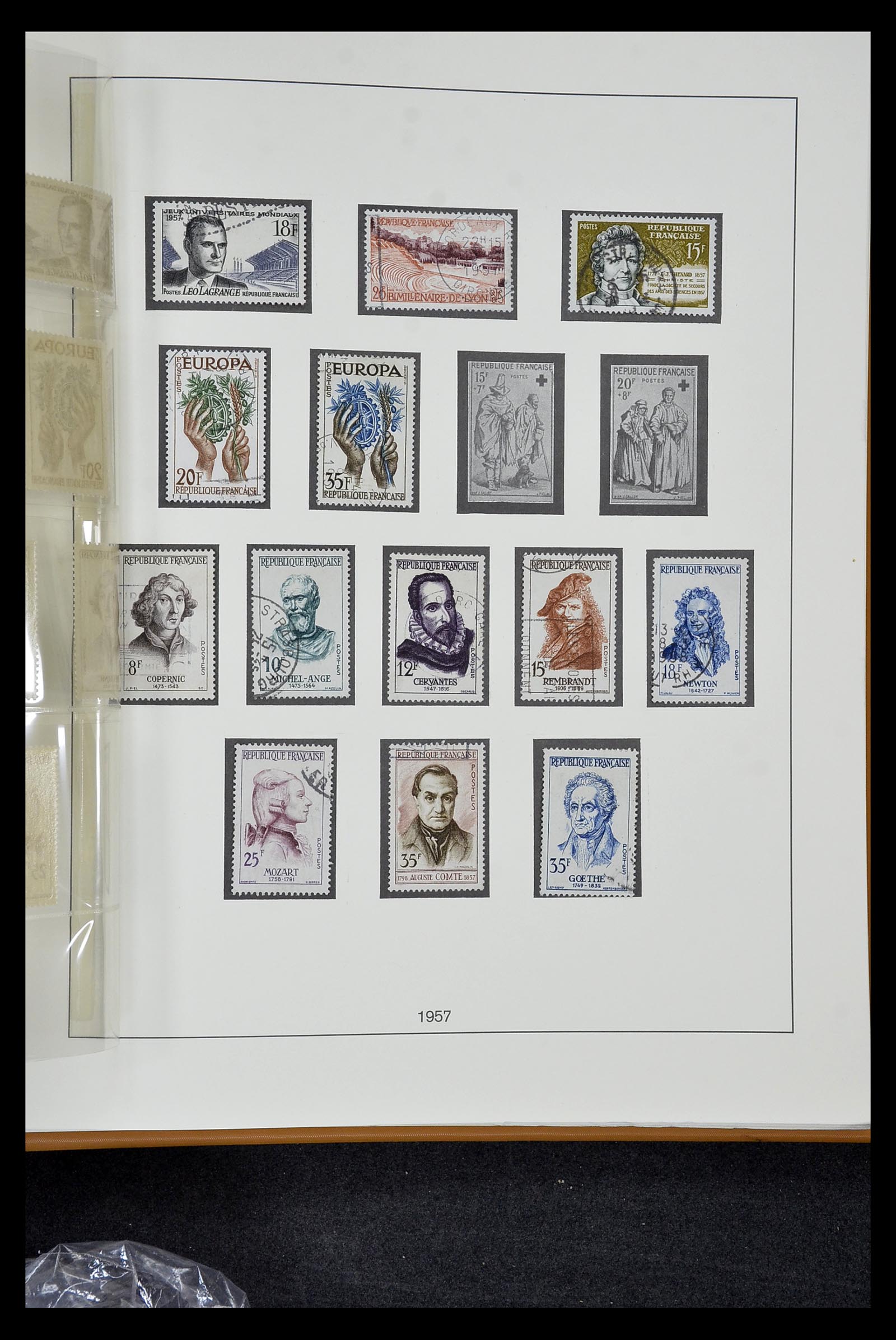 34820 204 - Postzegelverzameling 34820 Frankrijk SUPERVERZAMELING 1849-1960.