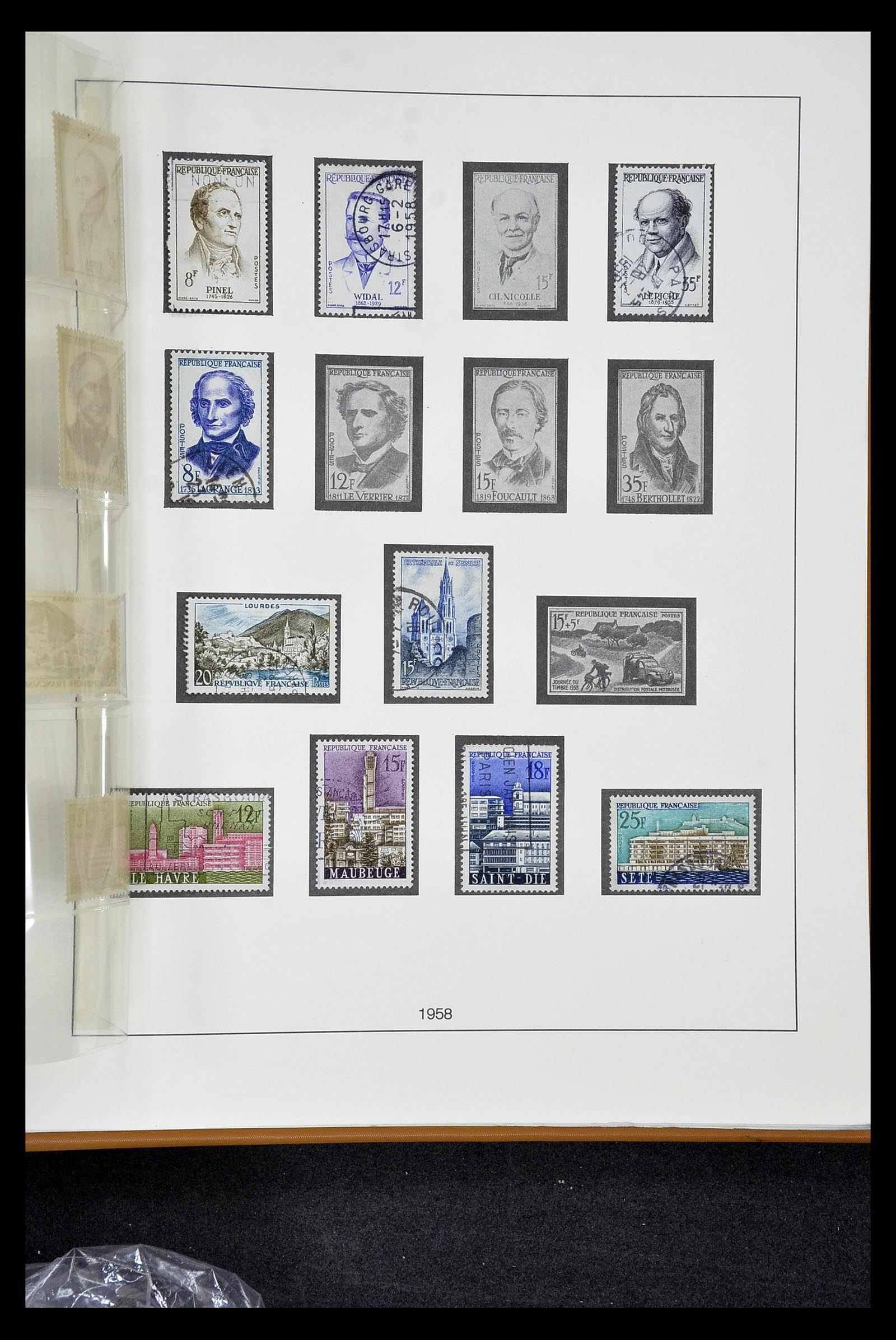 34820 206 - Postzegelverzameling 34820 Frankrijk SUPERVERZAMELING 1849-1960.