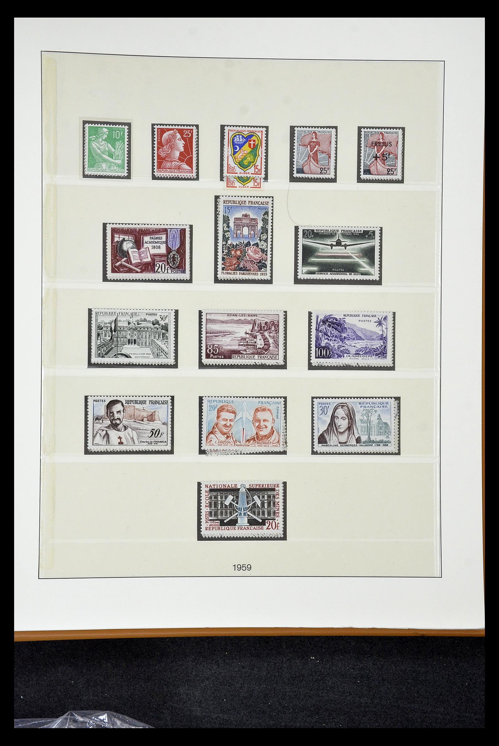 34820 211 - Postzegelverzameling 34820 Frankrijk SUPERVERZAMELING 1849-1960.