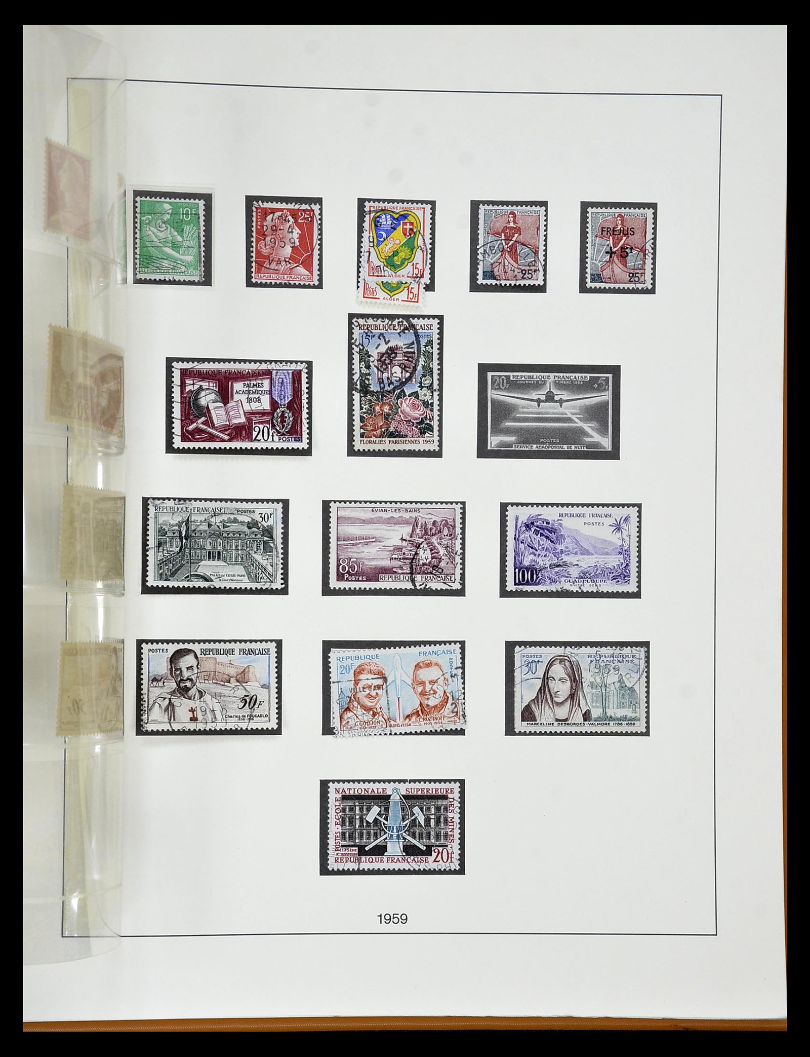 34820 212 - Postzegelverzameling 34820 Frankrijk SUPERVERZAMELING 1849-1960.