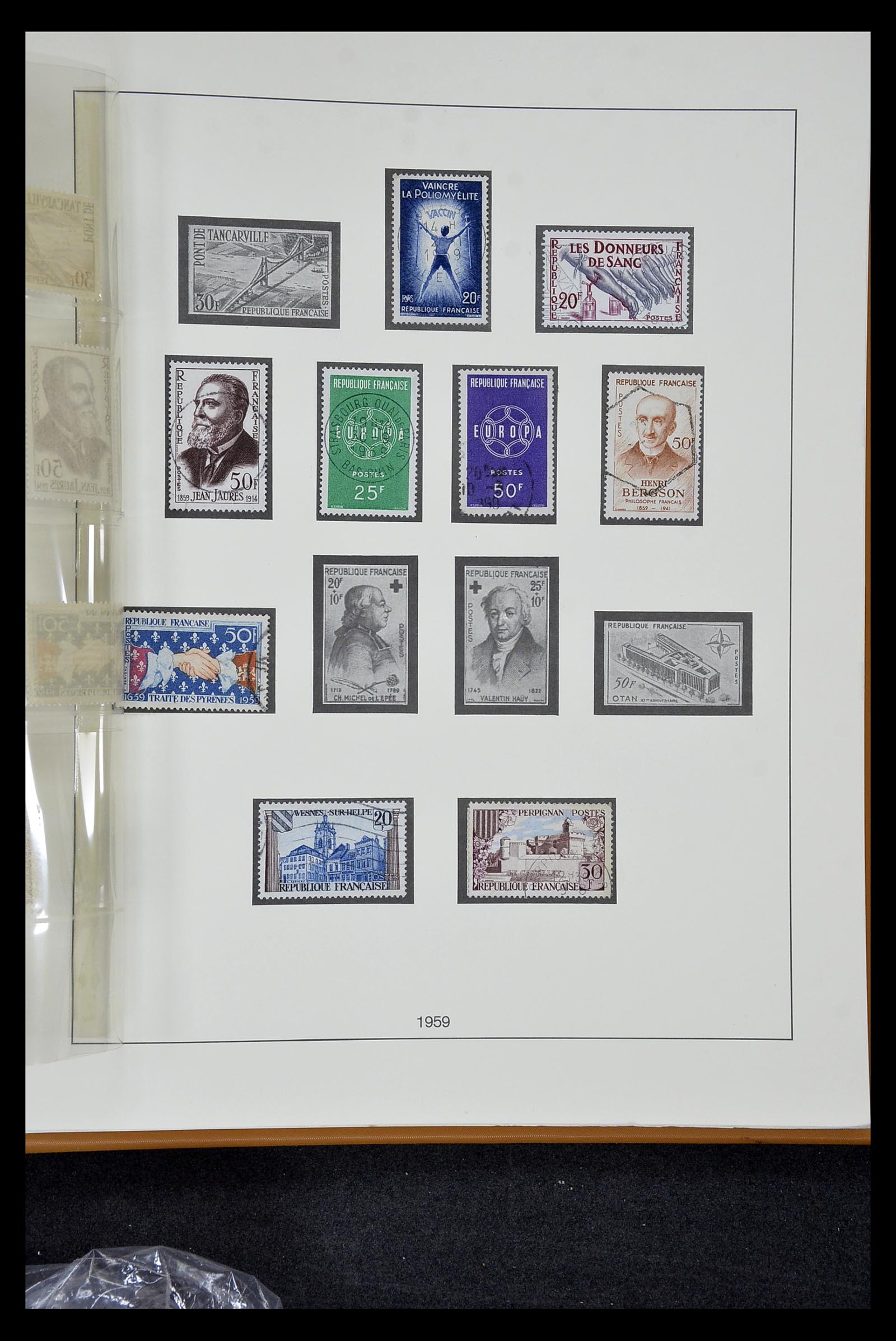 34820 216 - Postzegelverzameling 34820 Frankrijk SUPERVERZAMELING 1849-1960.
