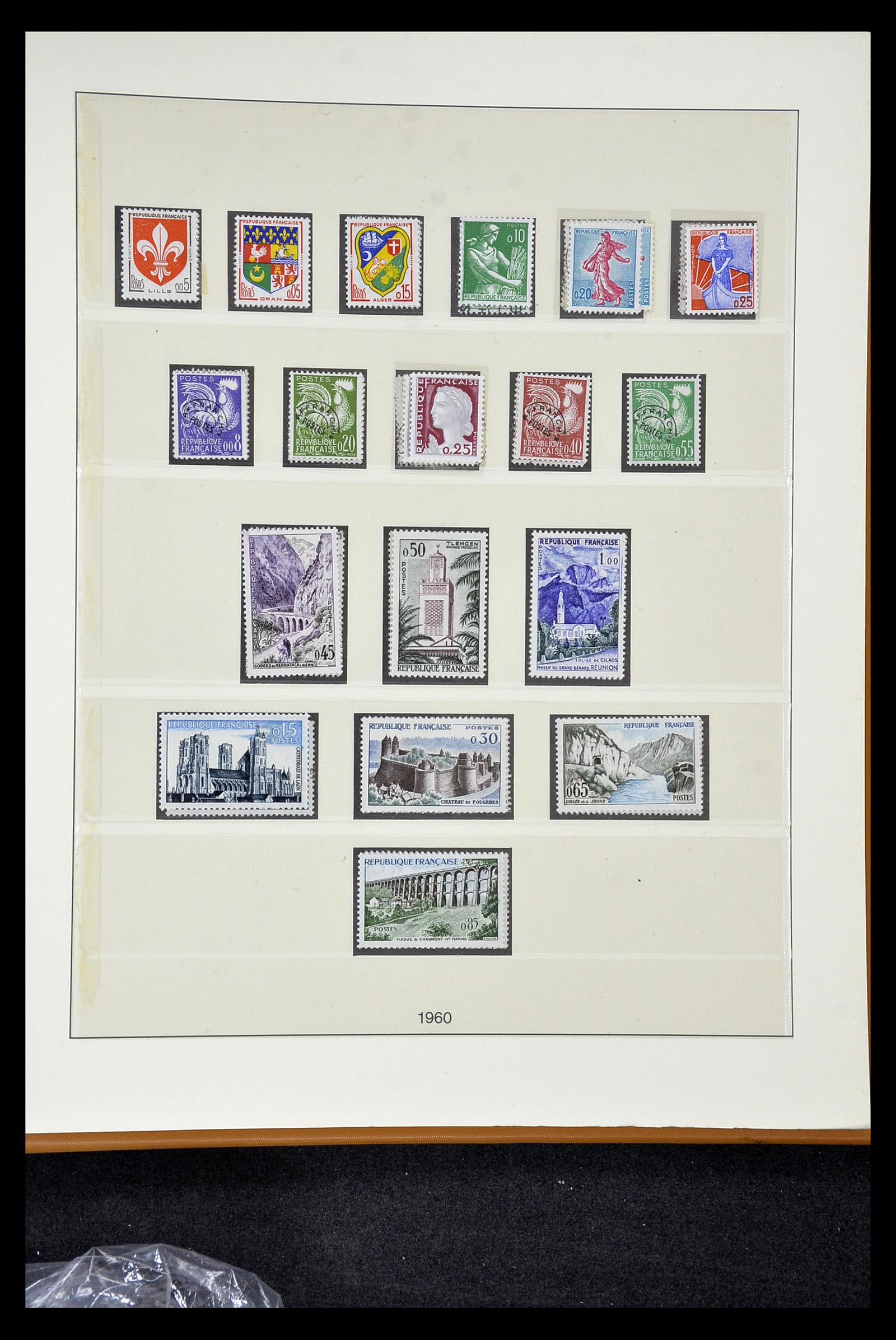 34820 217 - Postzegelverzameling 34820 Frankrijk SUPERVERZAMELING 1849-1960.
