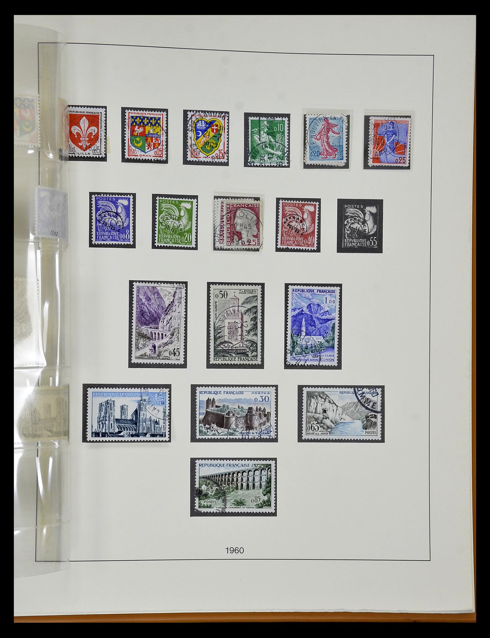 34820 218 - Postzegelverzameling 34820 Frankrijk SUPERVERZAMELING 1849-1960.