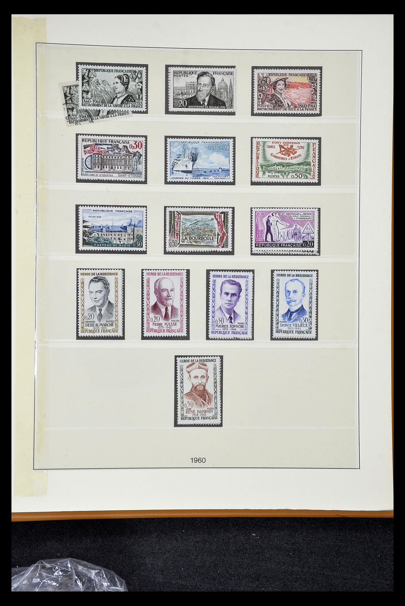 34820 219 - Postzegelverzameling 34820 Frankrijk SUPERVERZAMELING 1849-1960.