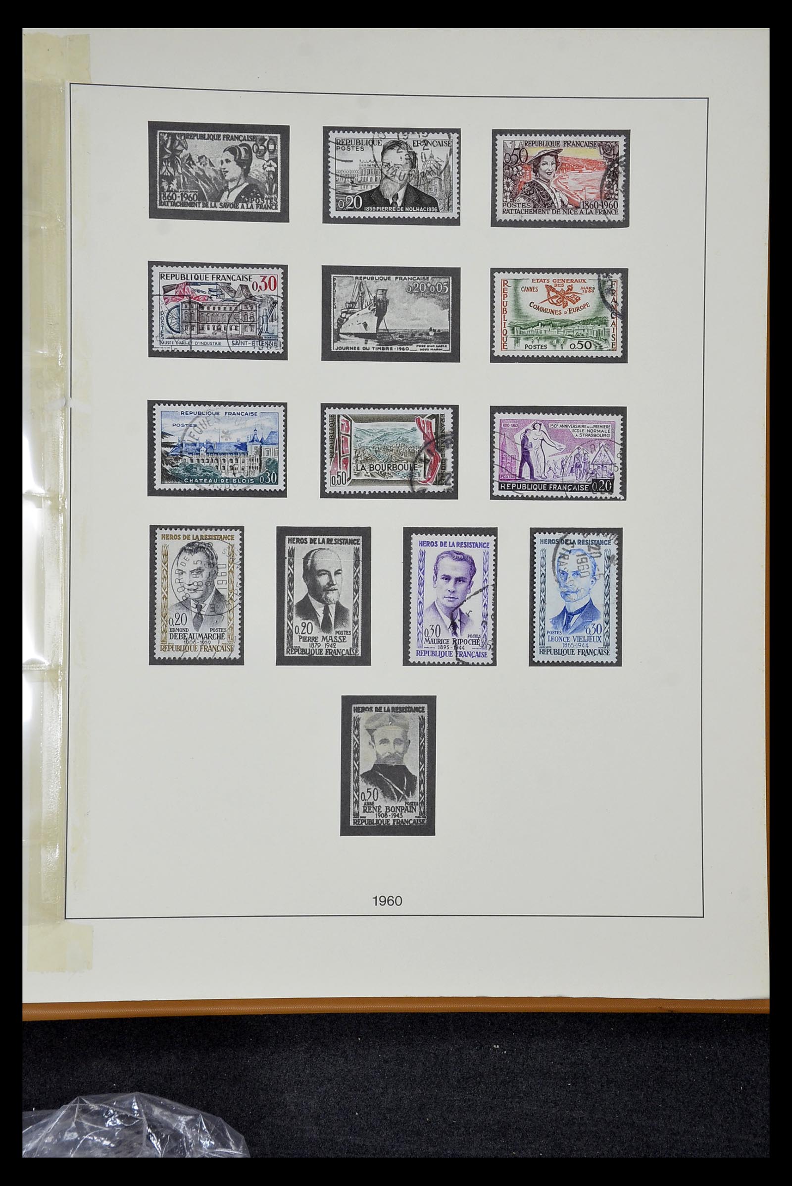 34820 220 - Postzegelverzameling 34820 Frankrijk SUPERVERZAMELING 1849-1960.