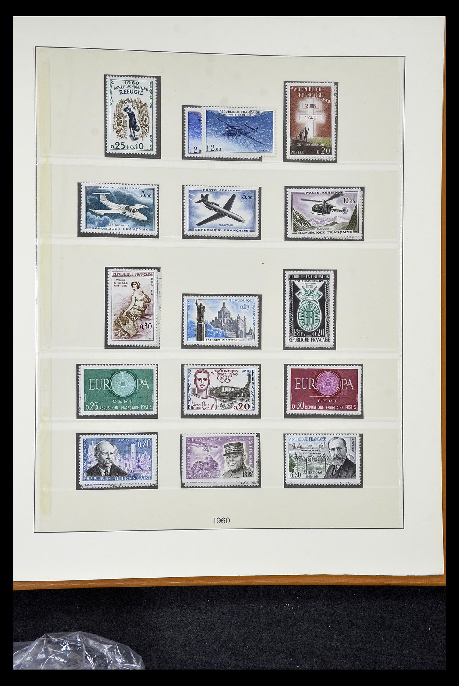 34820 221 - Postzegelverzameling 34820 Frankrijk SUPERVERZAMELING 1849-1960.
