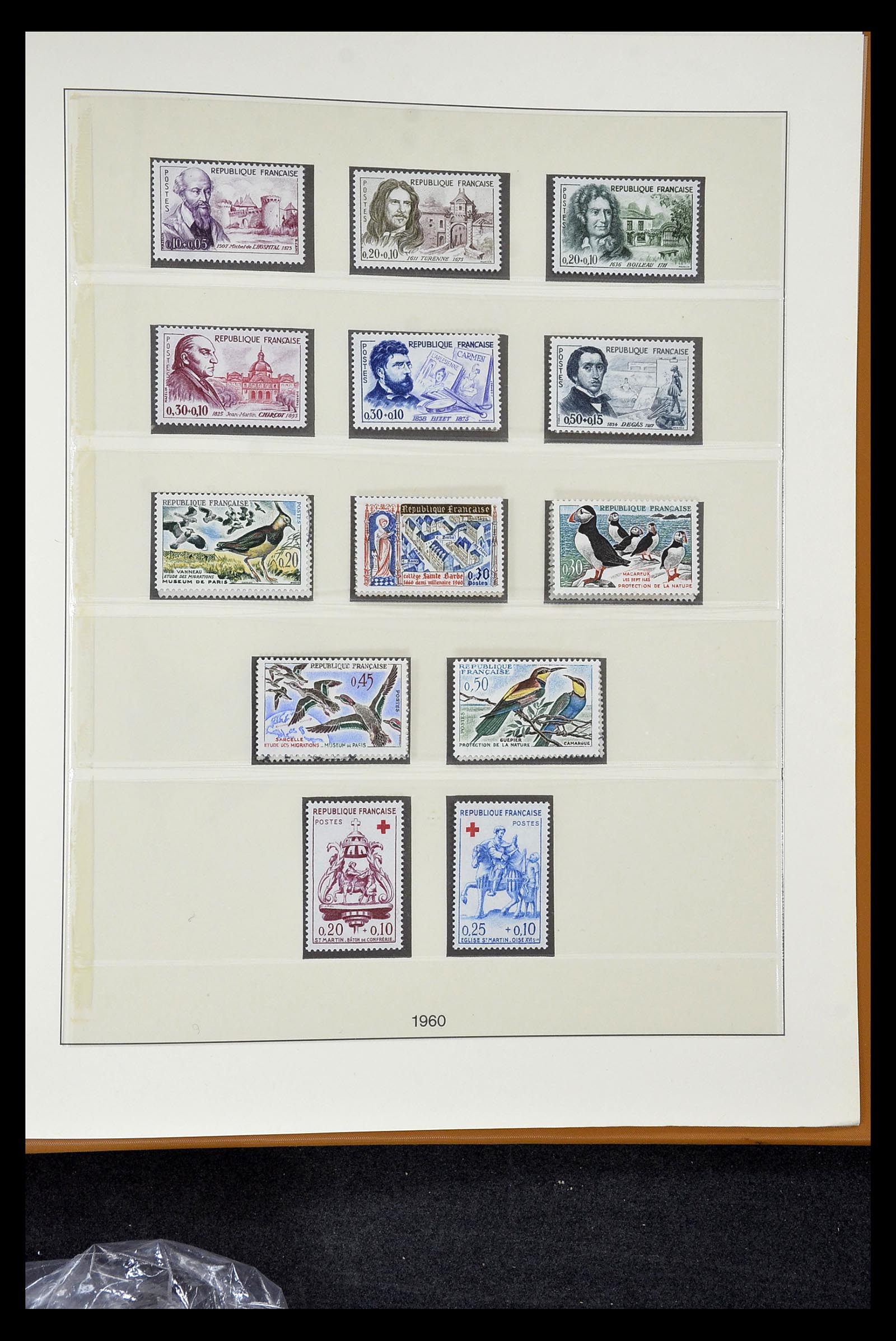 34820 223 - Postzegelverzameling 34820 Frankrijk SUPERVERZAMELING 1849-1960.
