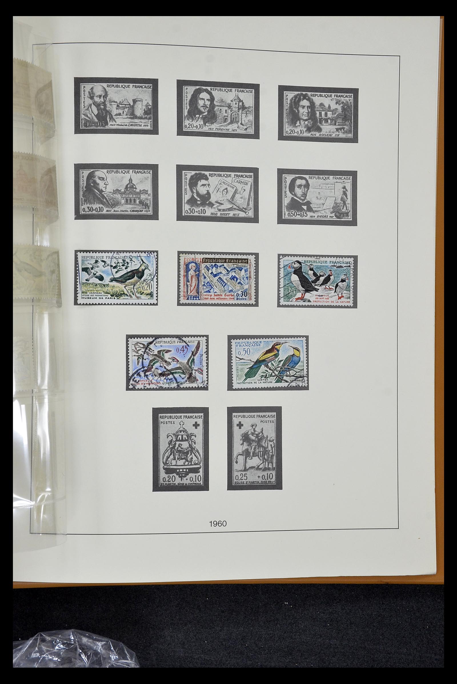 34820 224 - Postzegelverzameling 34820 Frankrijk SUPERVERZAMELING 1849-1960.