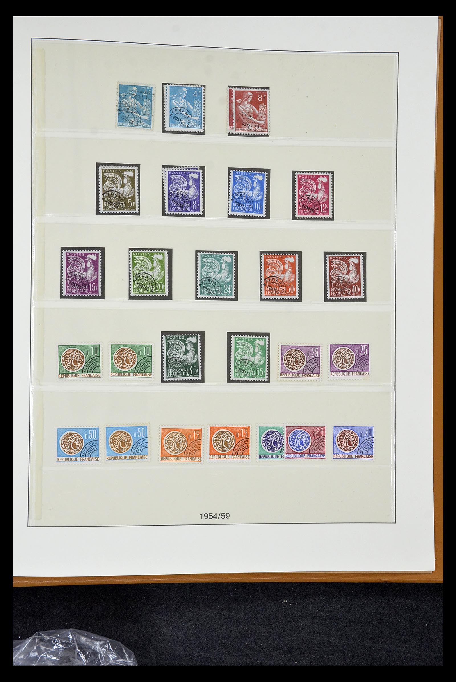 34820 225 - Postzegelverzameling 34820 Frankrijk SUPERVERZAMELING 1849-1960.