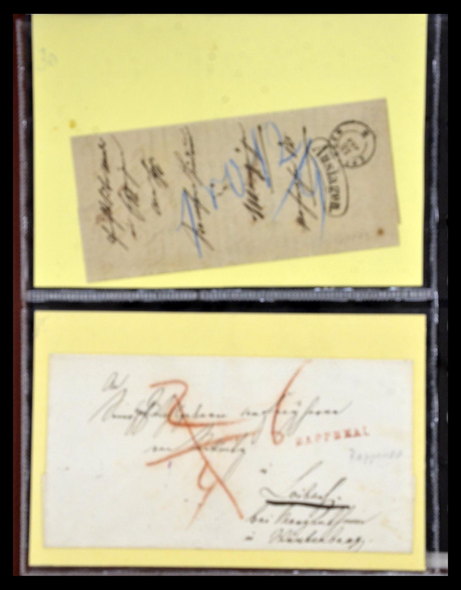 34827 005 - Postzegelverzameling 34827 Baden 1851-1862.