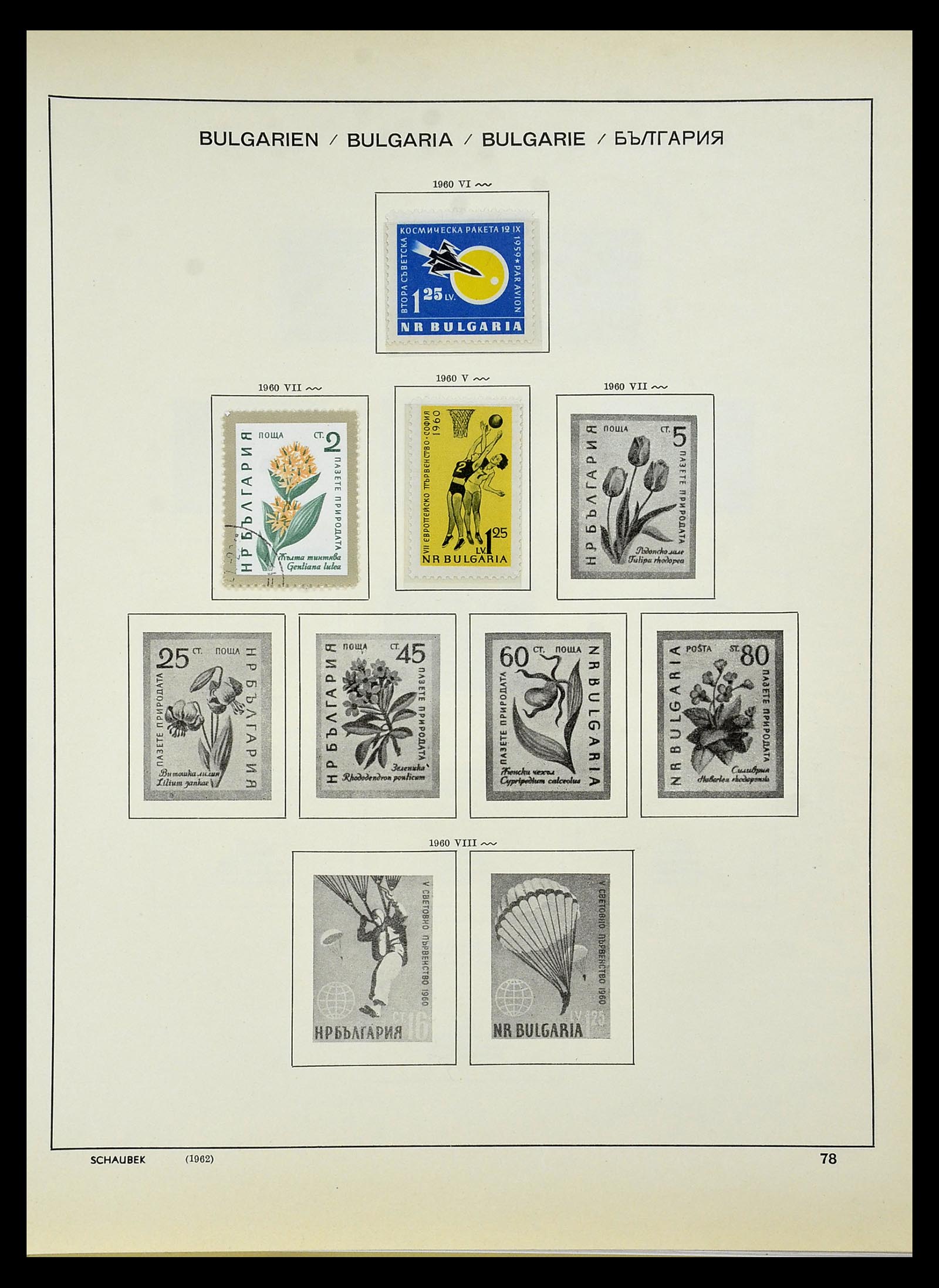 34828 100 - Postzegelverzameling 34828 Bulgarije 1879-1960.