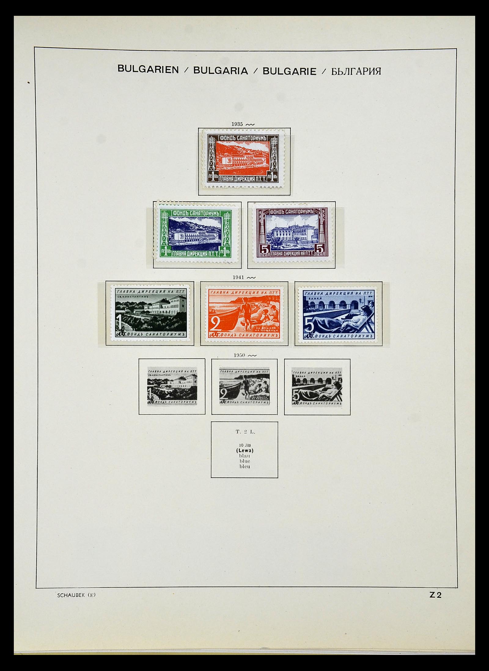 34828 119 - Postzegelverzameling 34828 Bulgarije 1879-1960.