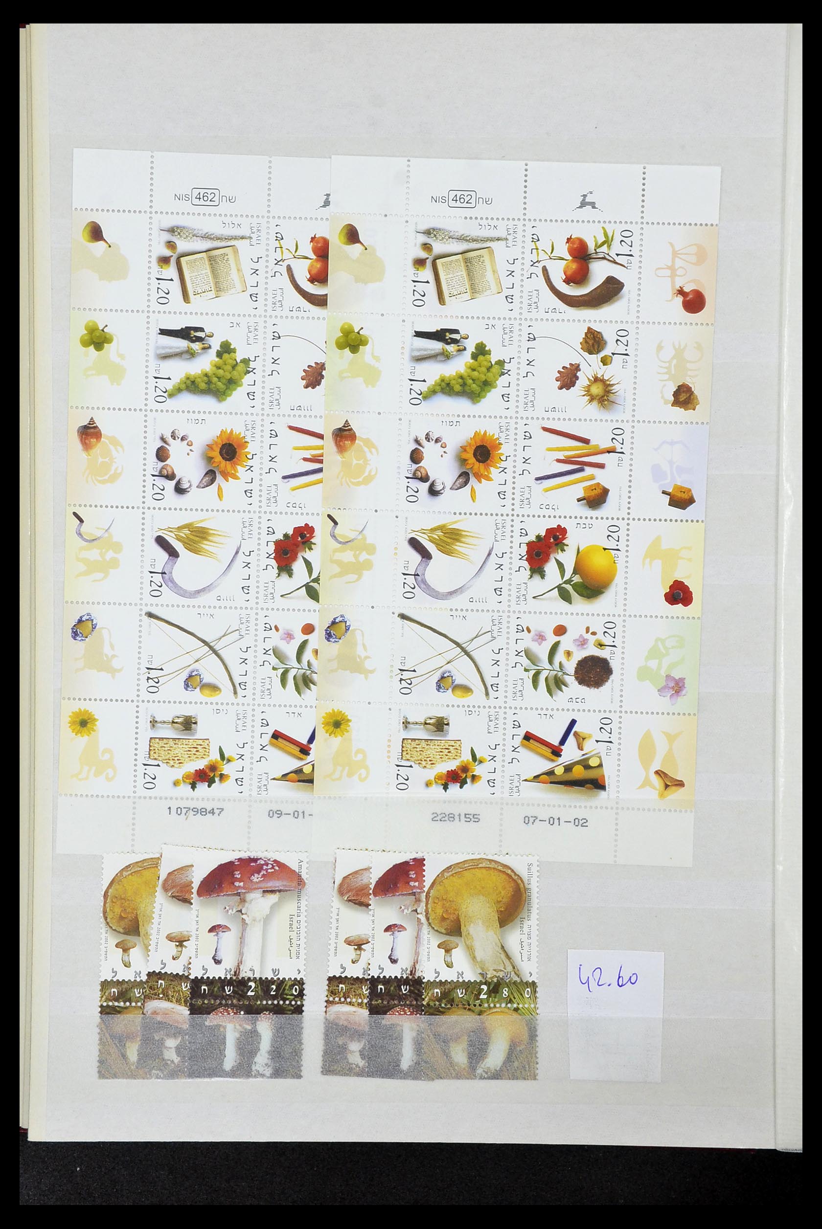 34833 018 - Postzegelverzameling 34833 Israël postfris 1991-2011.