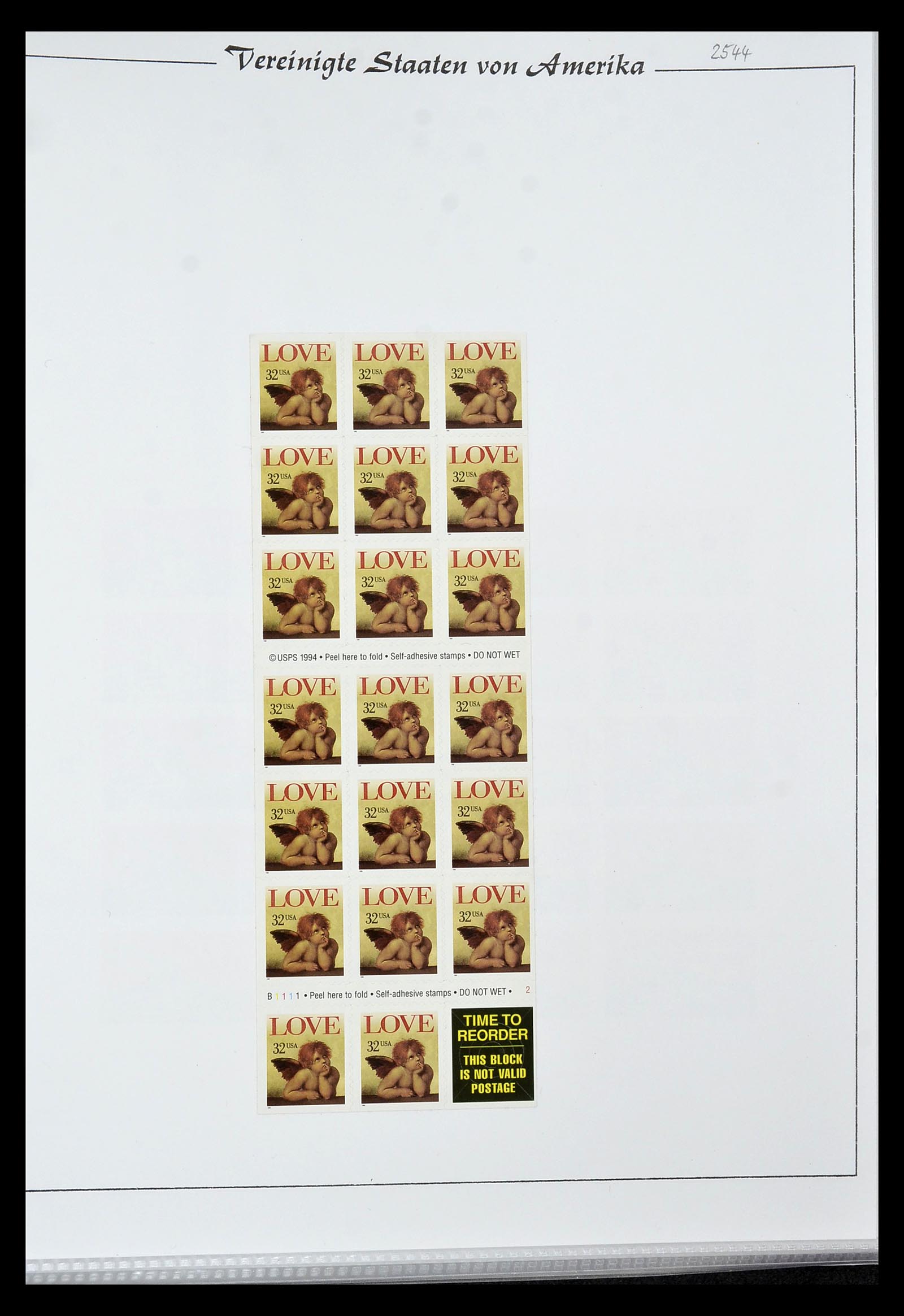 34834 030 - Stamp Collection 34834 USA sheetlets 1988-2005.
