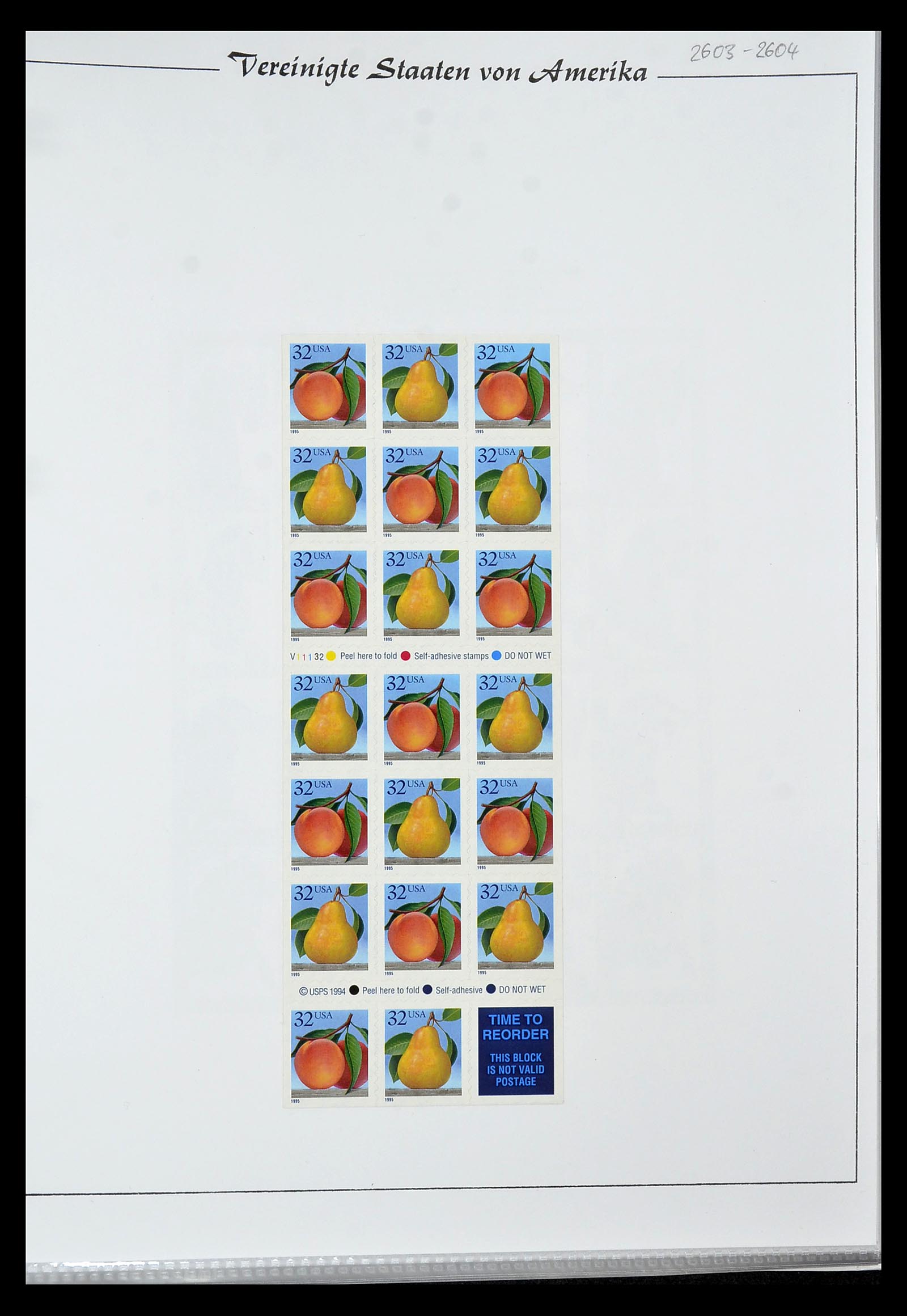 34834 040 - Stamp Collection 34834 USA sheetlets 1988-2005.