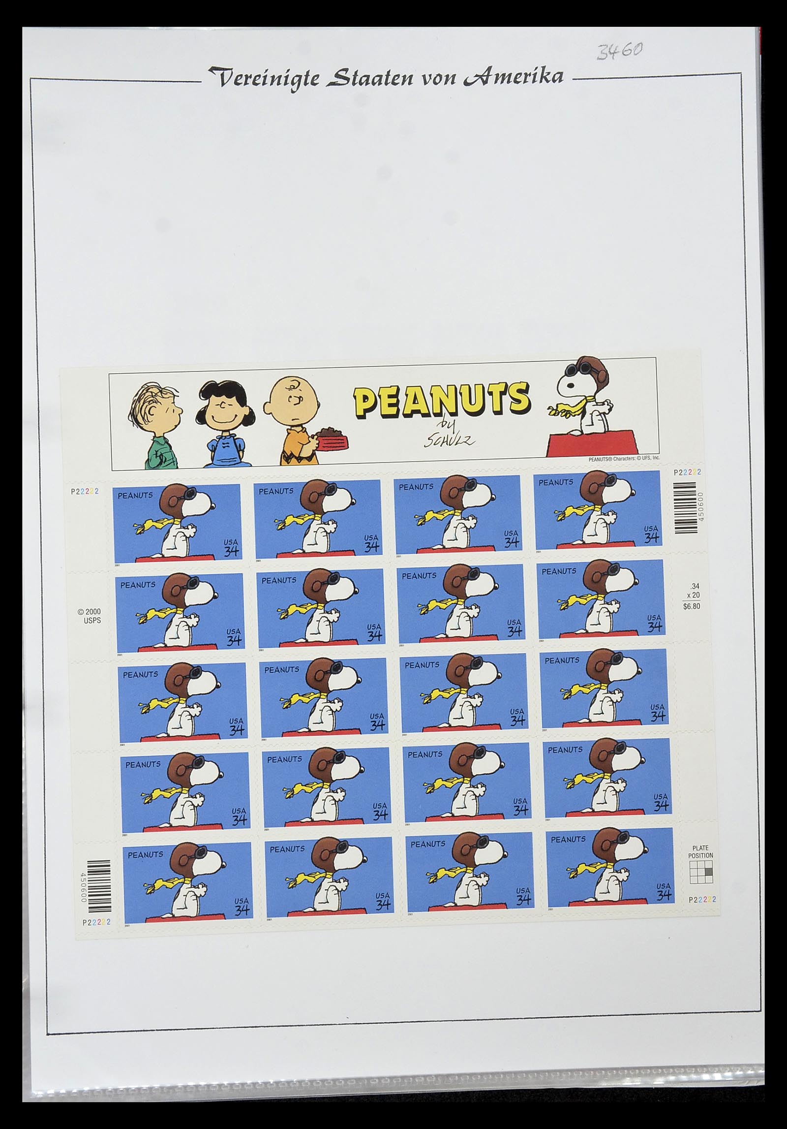34834 167 - Stamp Collection 34834 USA sheetlets 1988-2005.