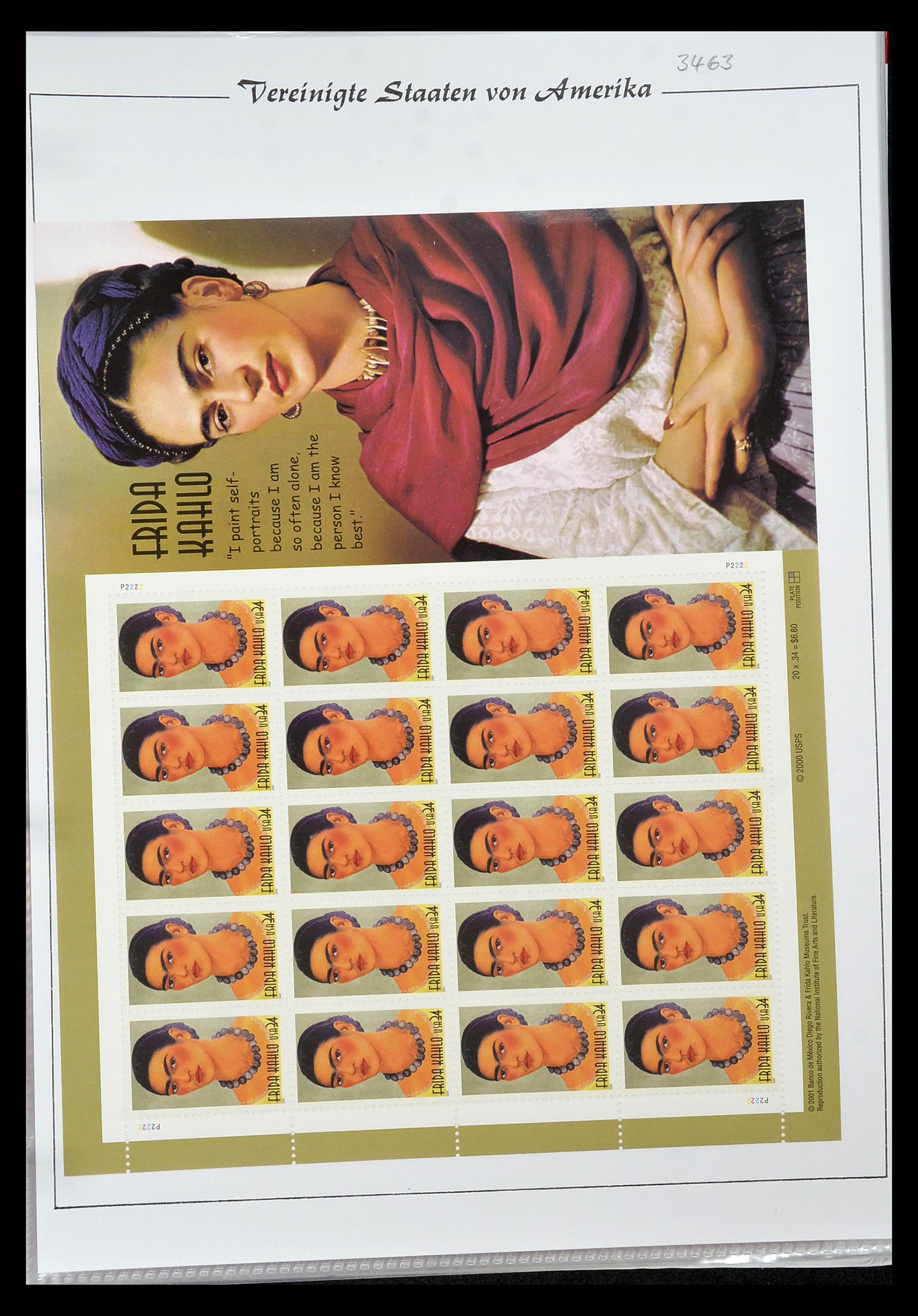 34834 169 - Stamp Collection 34834 USA sheetlets 1988-2005.