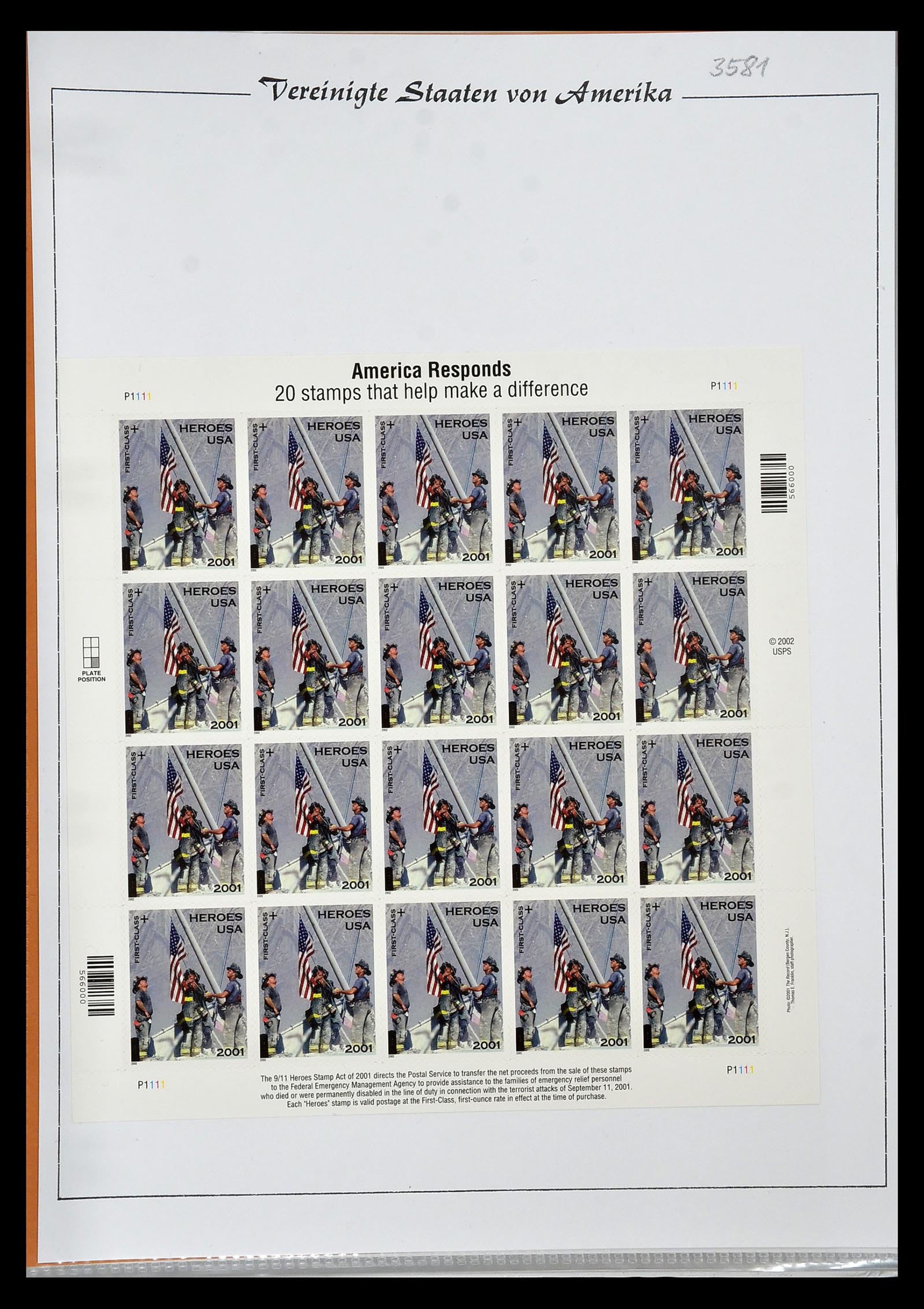 34834 185 - Stamp Collection 34834 USA sheetlets 1988-2005.