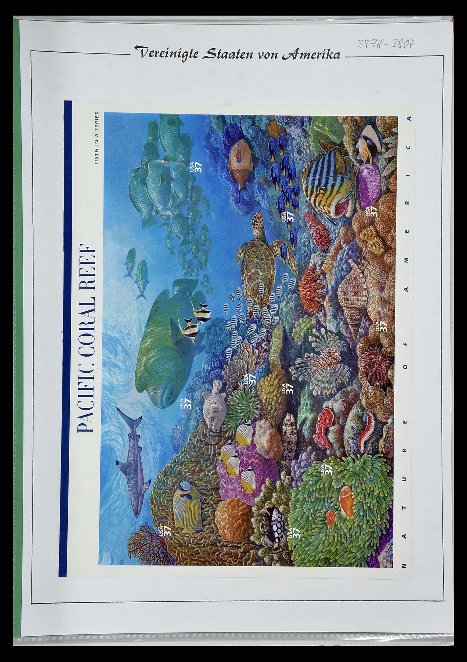 34834 206 - Stamp Collection 34834 USA sheetlets 1988-2005.