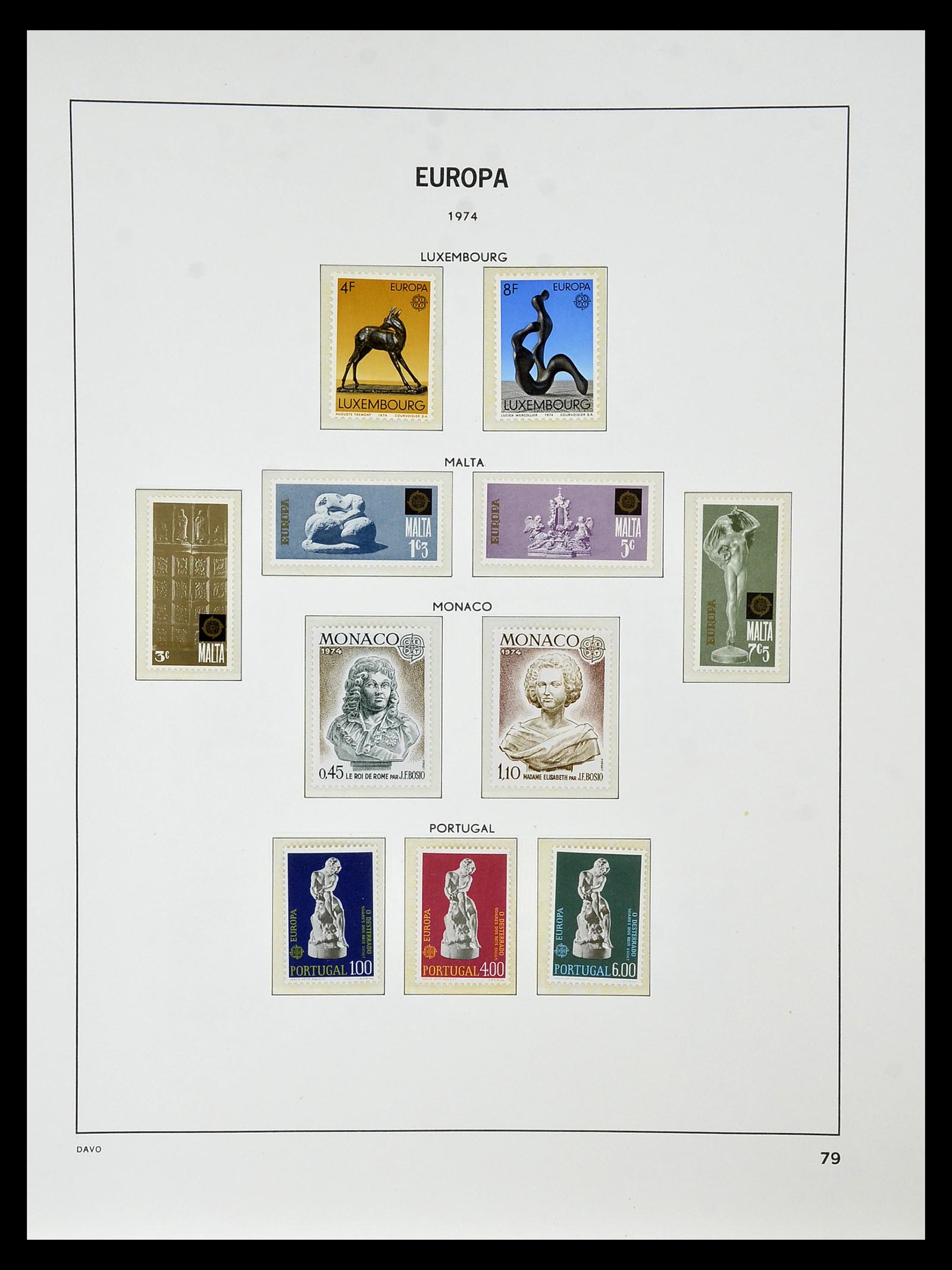 34838 083 - Postzegelverzameling 34838 Europa CEPT 1956-1998.
