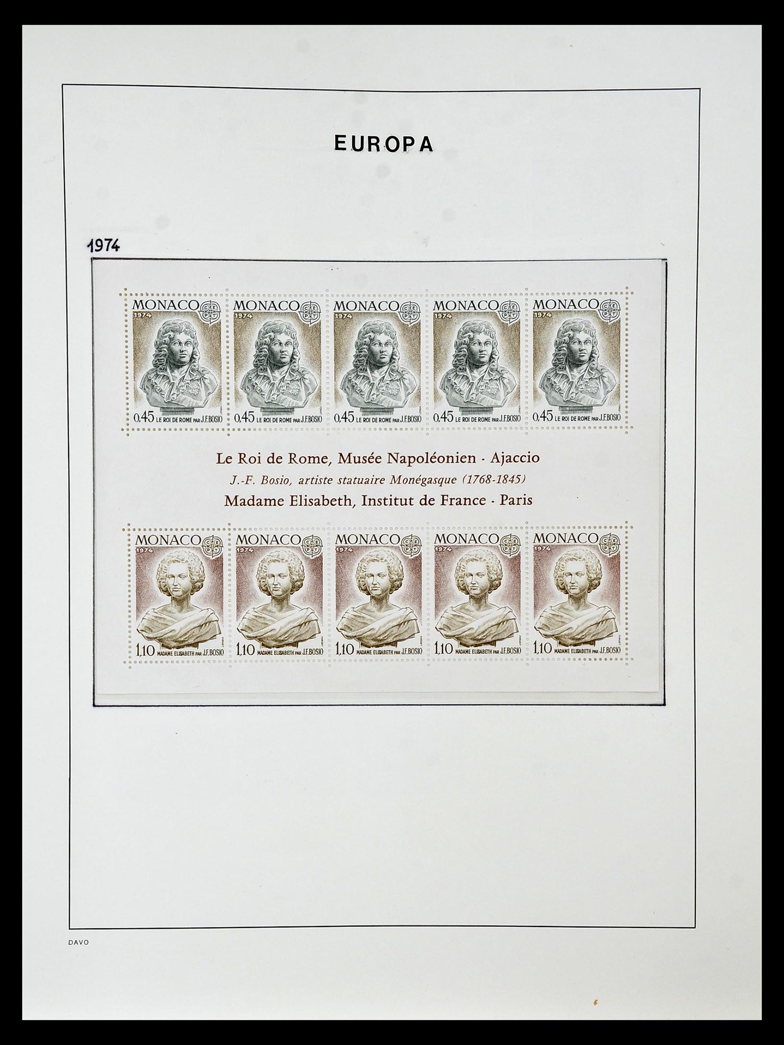 34838 085 - Postzegelverzameling 34838 Europa CEPT 1956-1998.