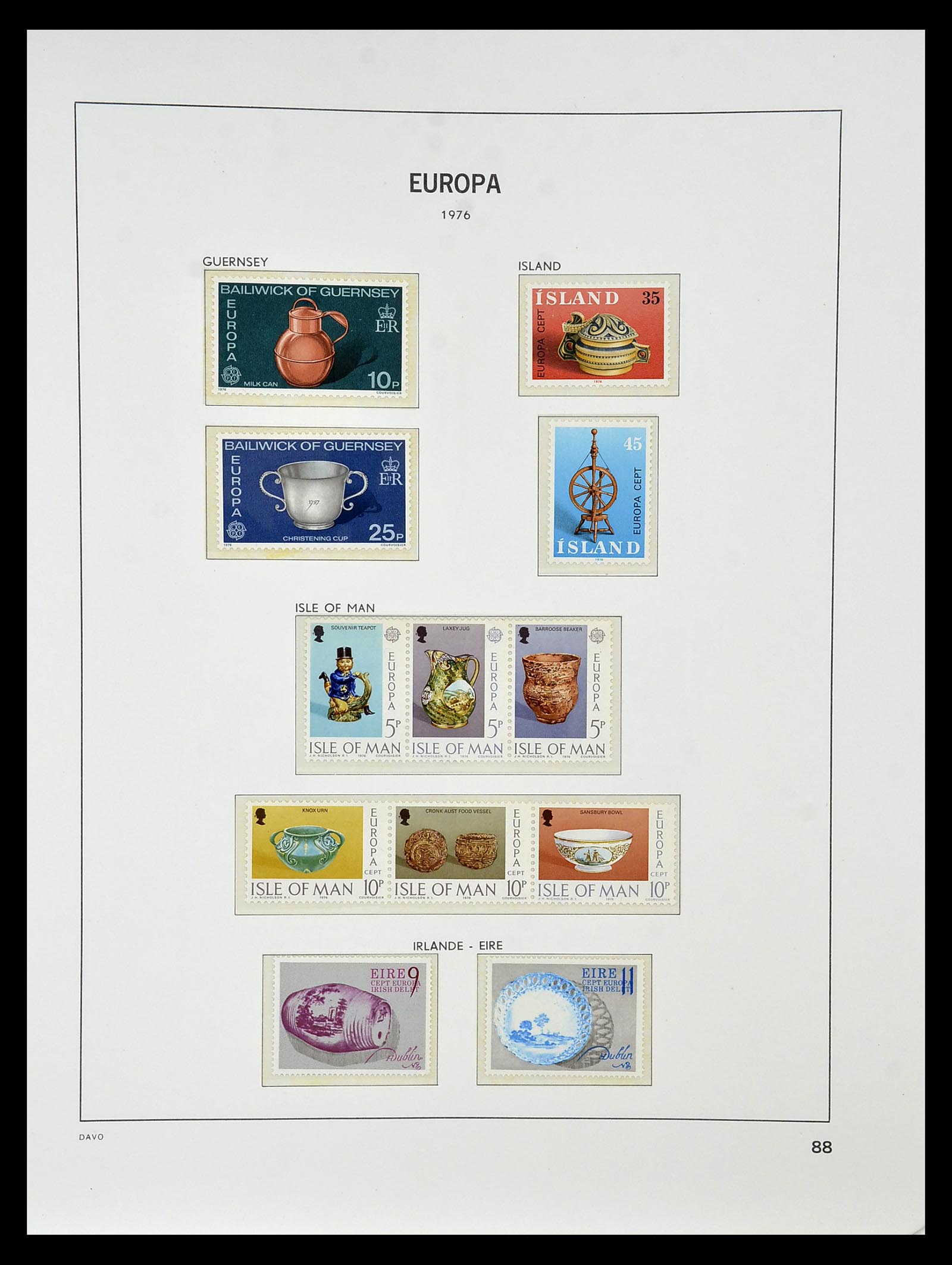 34838 096 - Postzegelverzameling 34838 Europa CEPT 1956-1998.
