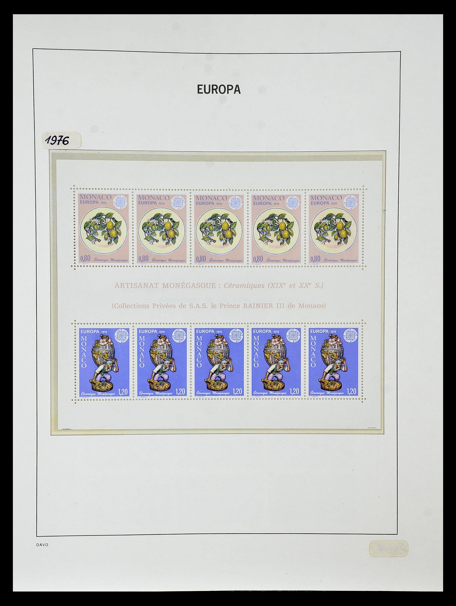 34838 100 - Postzegelverzameling 34838 Europa CEPT 1956-1998.