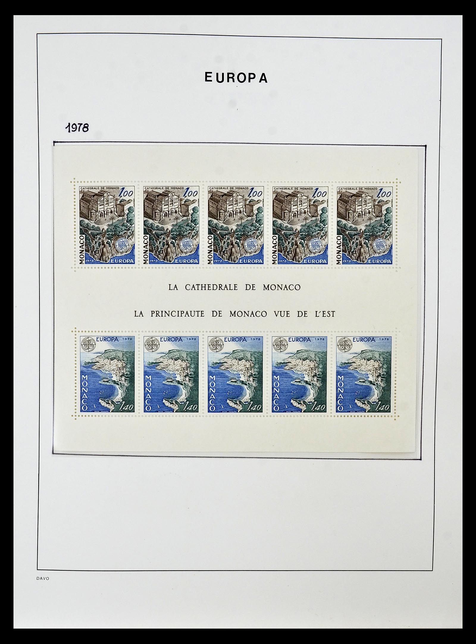 34838 122 - Postzegelverzameling 34838 Europa CEPT 1956-1998.