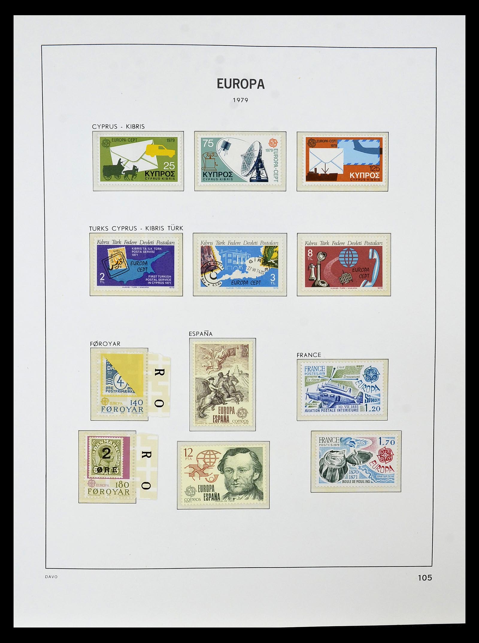 34838 128 - Postzegelverzameling 34838 Europa CEPT 1956-1998.