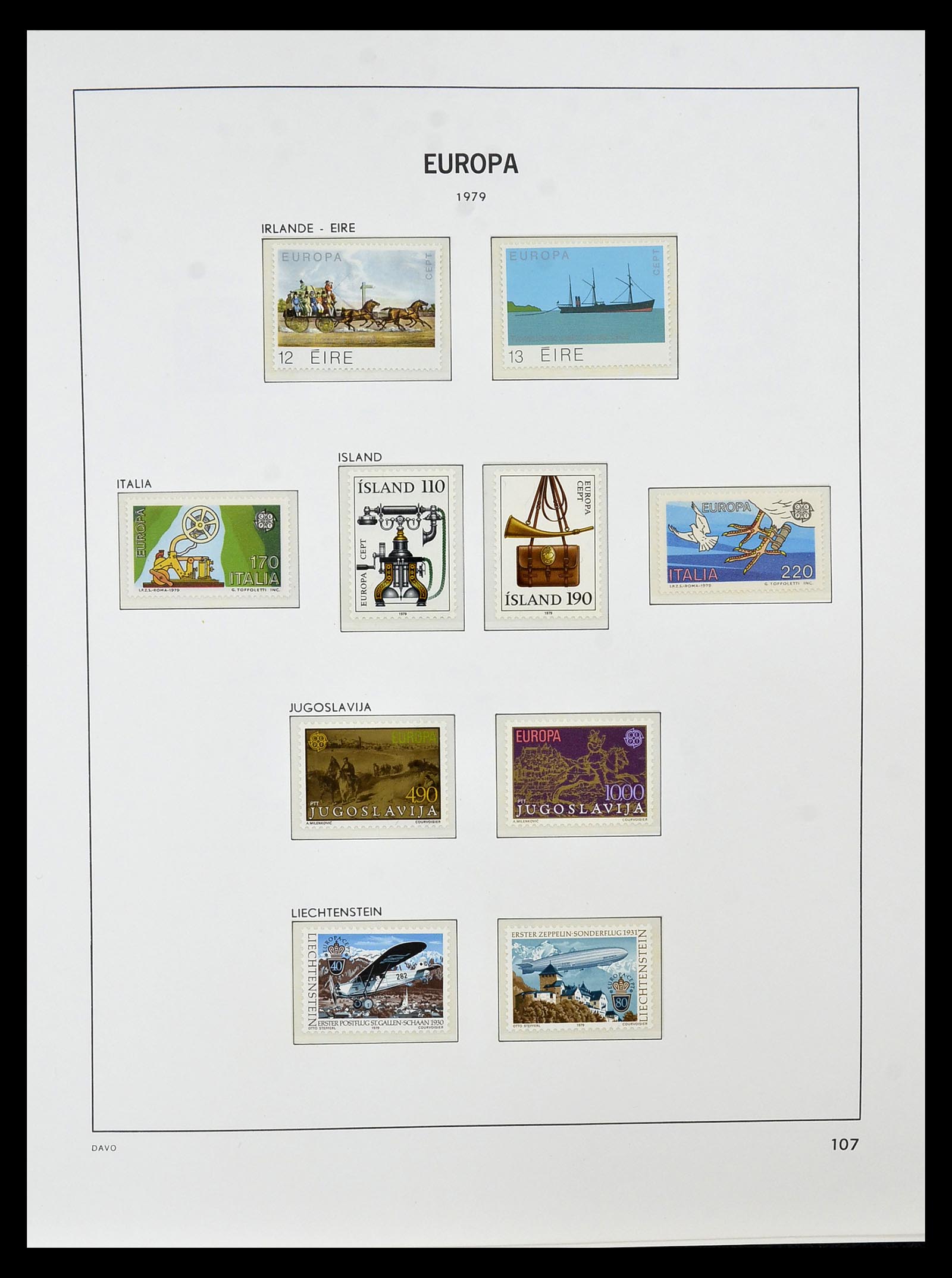 34838 130 - Postzegelverzameling 34838 Europa CEPT 1956-1998.