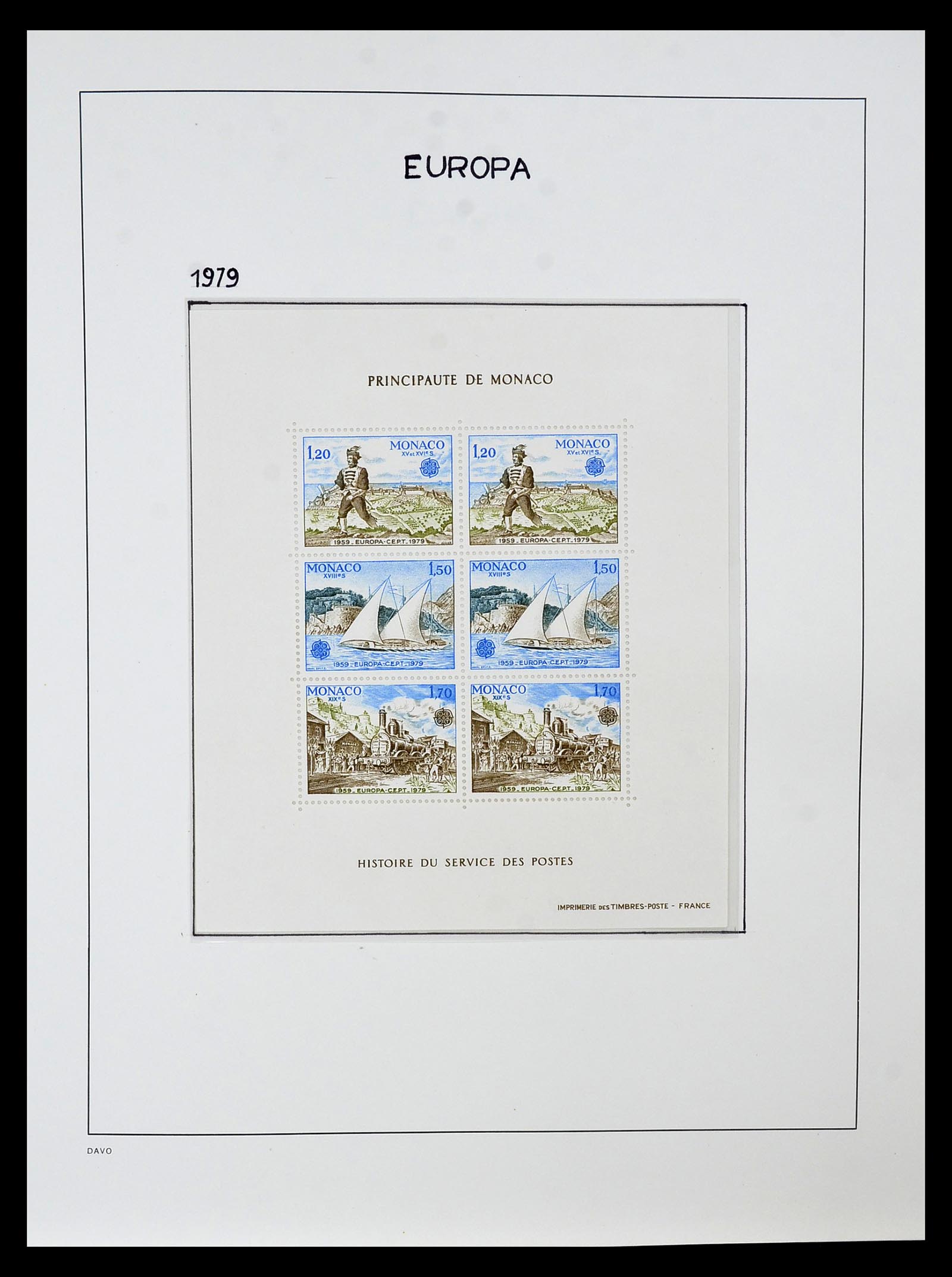 34838 133 - Postzegelverzameling 34838 Europa CEPT 1956-1998.
