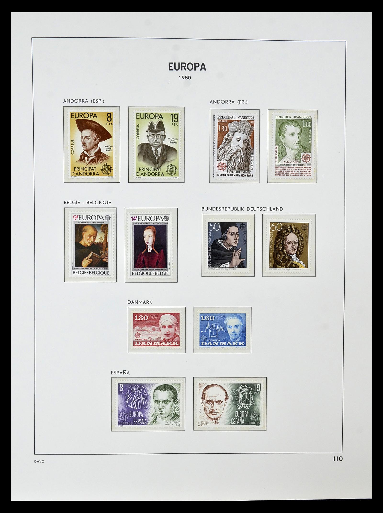 34838 138 - Postzegelverzameling 34838 Europa CEPT 1956-1998.