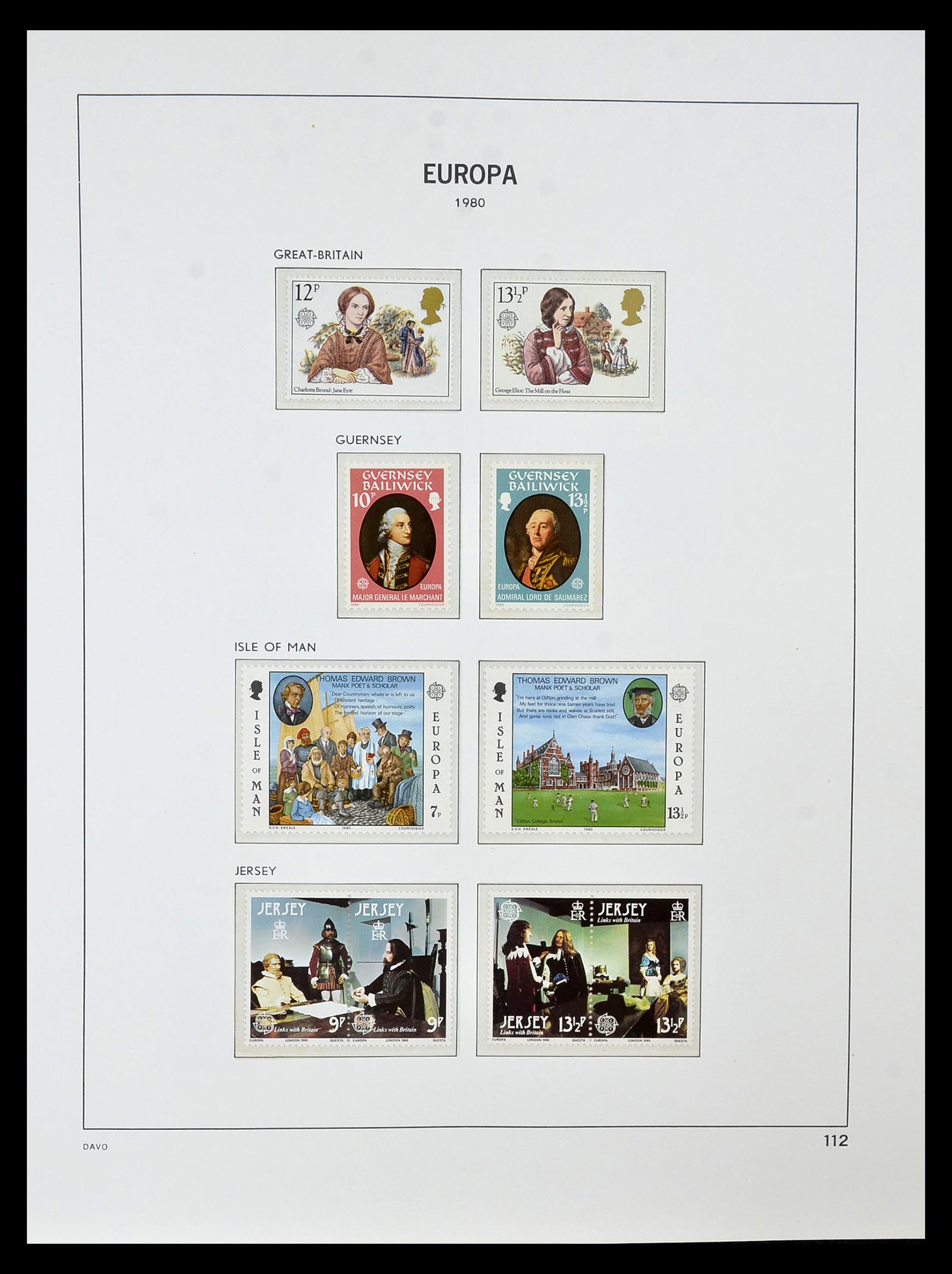 34838 140 - Postzegelverzameling 34838 Europa CEPT 1956-1998.
