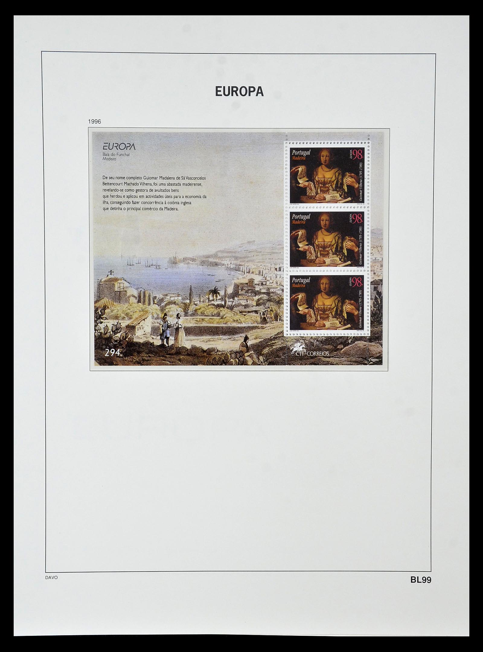 34838 401 - Postzegelverzameling 34838 Europa CEPT 1956-1998.