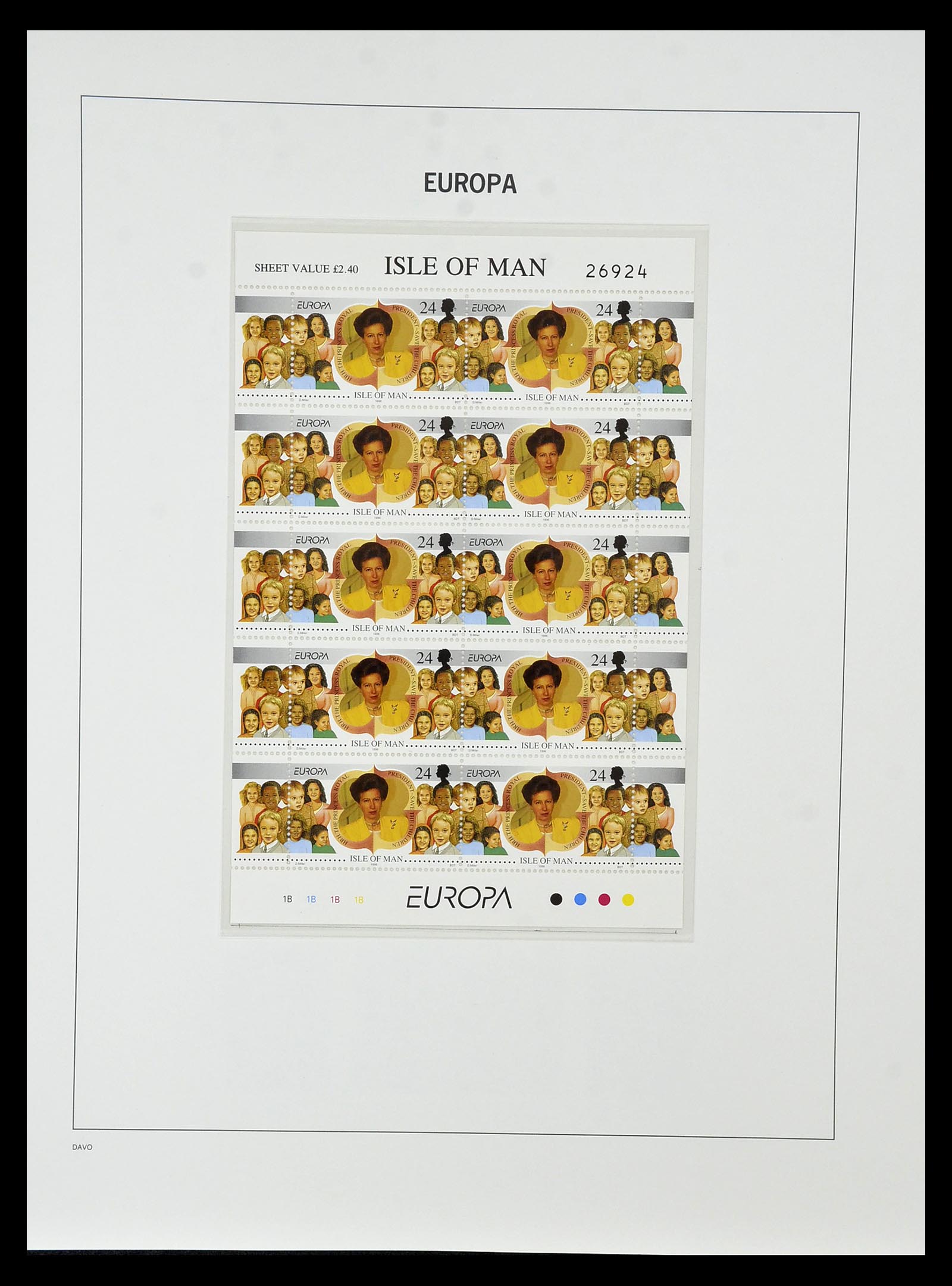 34838 404 - Postzegelverzameling 34838 Europa CEPT 1956-1998.
