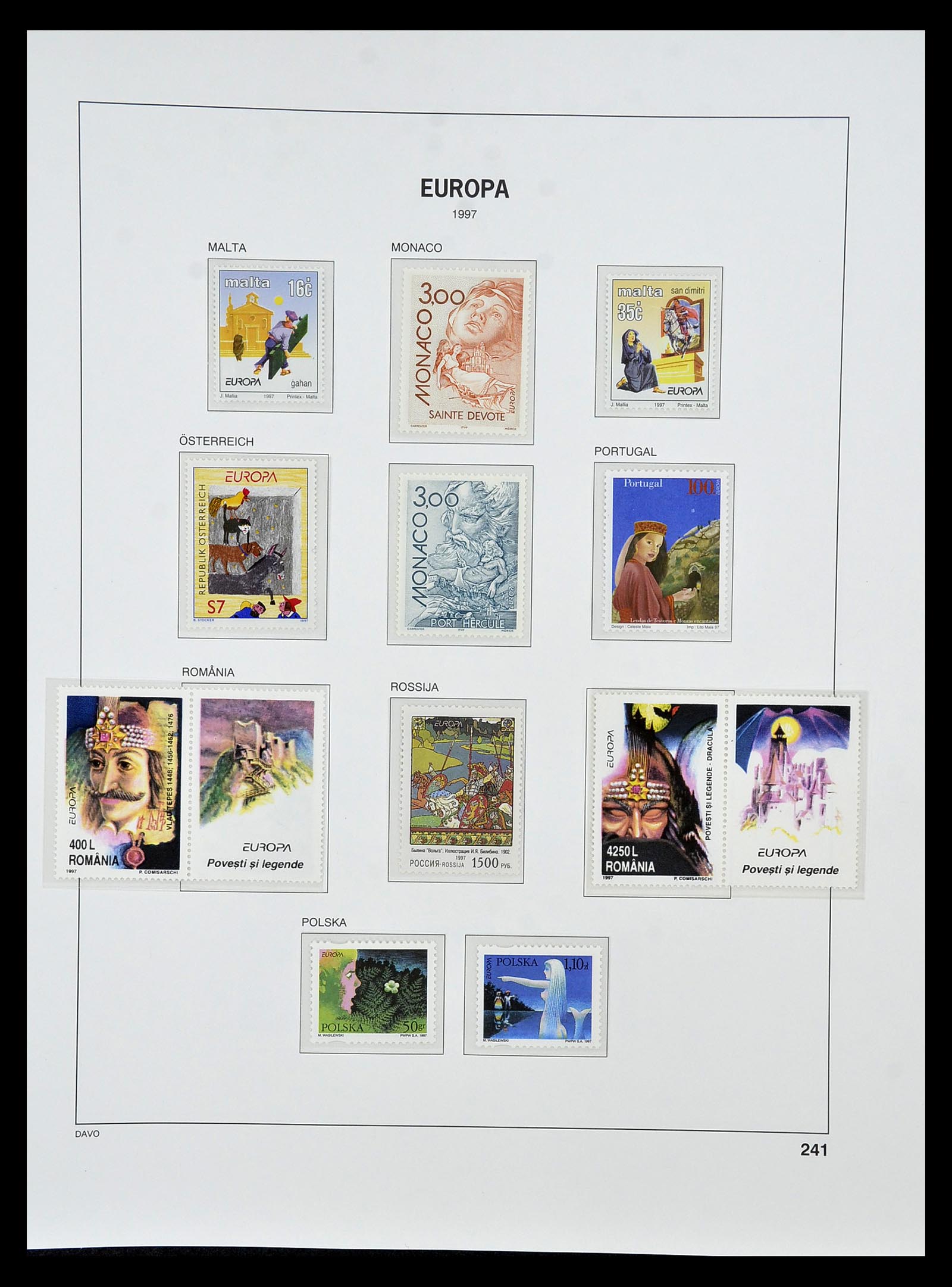 34838 414 - Postzegelverzameling 34838 Europa CEPT 1956-1998.