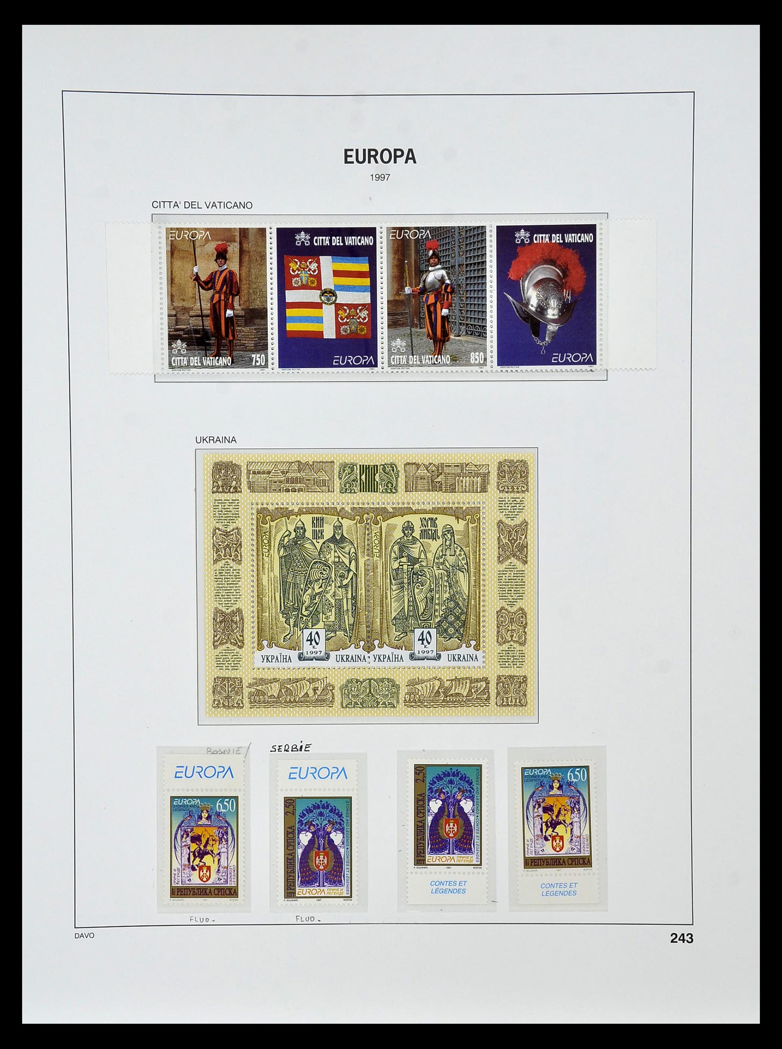 34838 417 - Postzegelverzameling 34838 Europa CEPT 1956-1998.