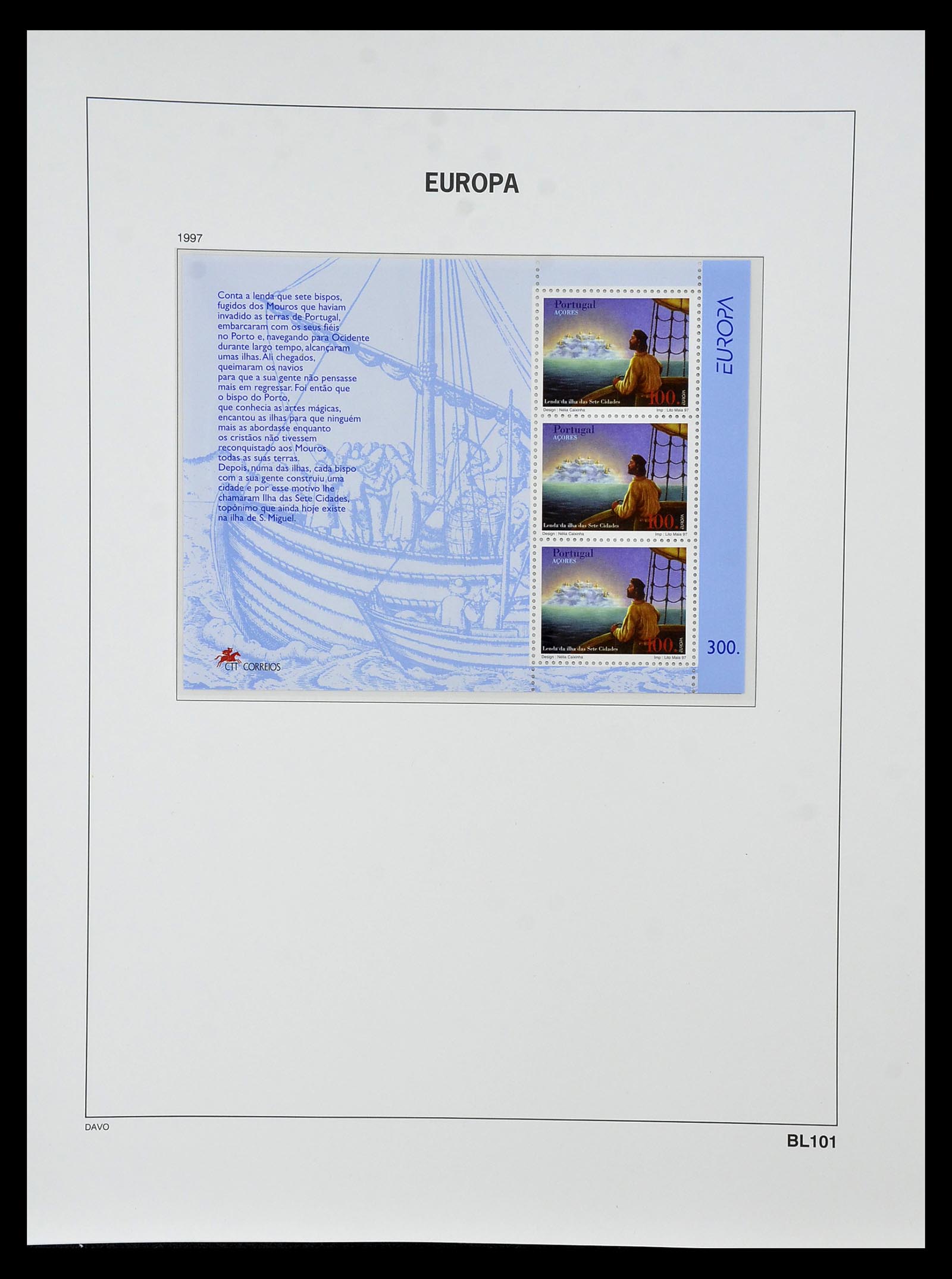 34838 418 - Postzegelverzameling 34838 Europa CEPT 1956-1998.