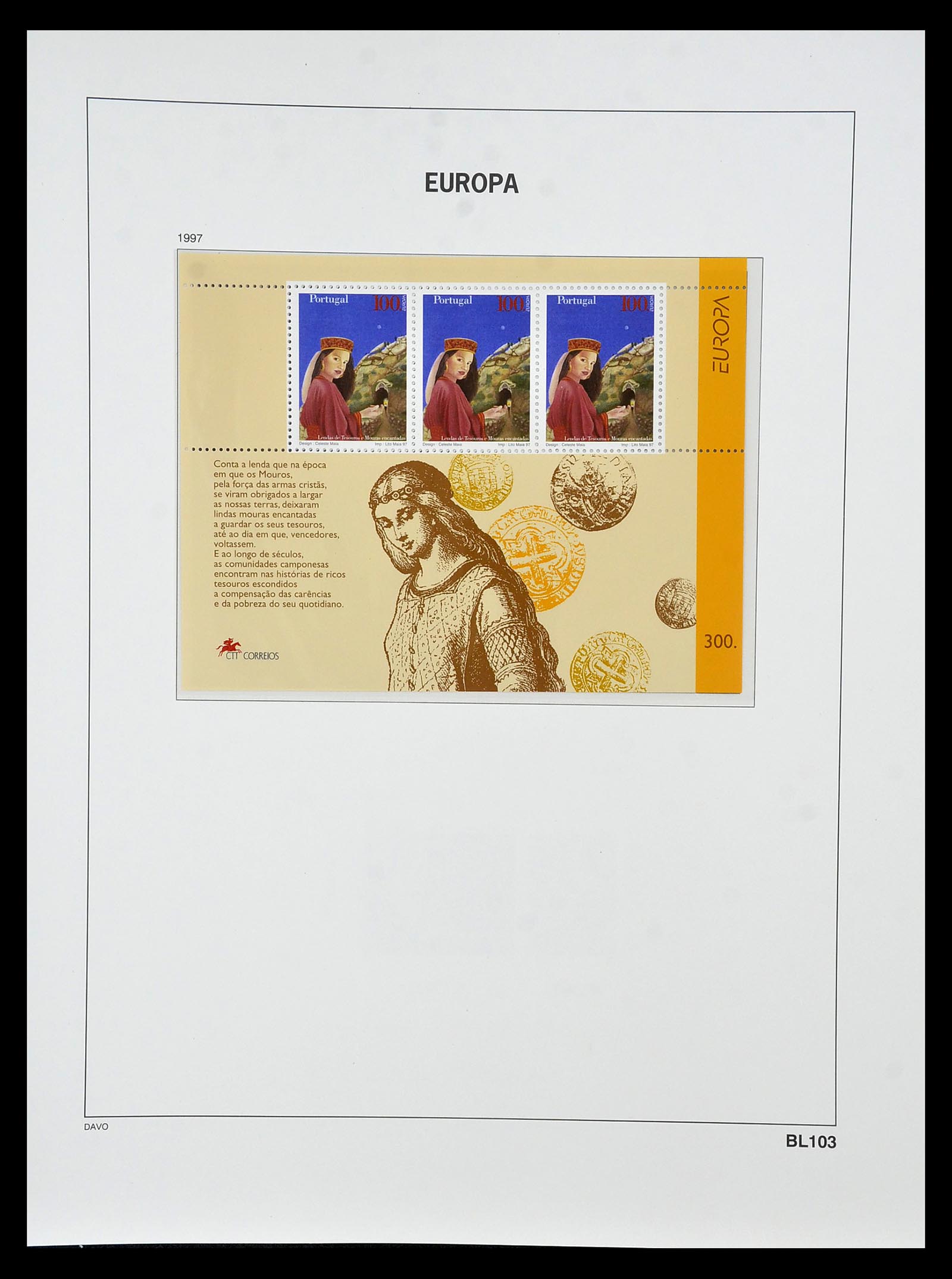 34838 420 - Postzegelverzameling 34838 Europa CEPT 1956-1998.