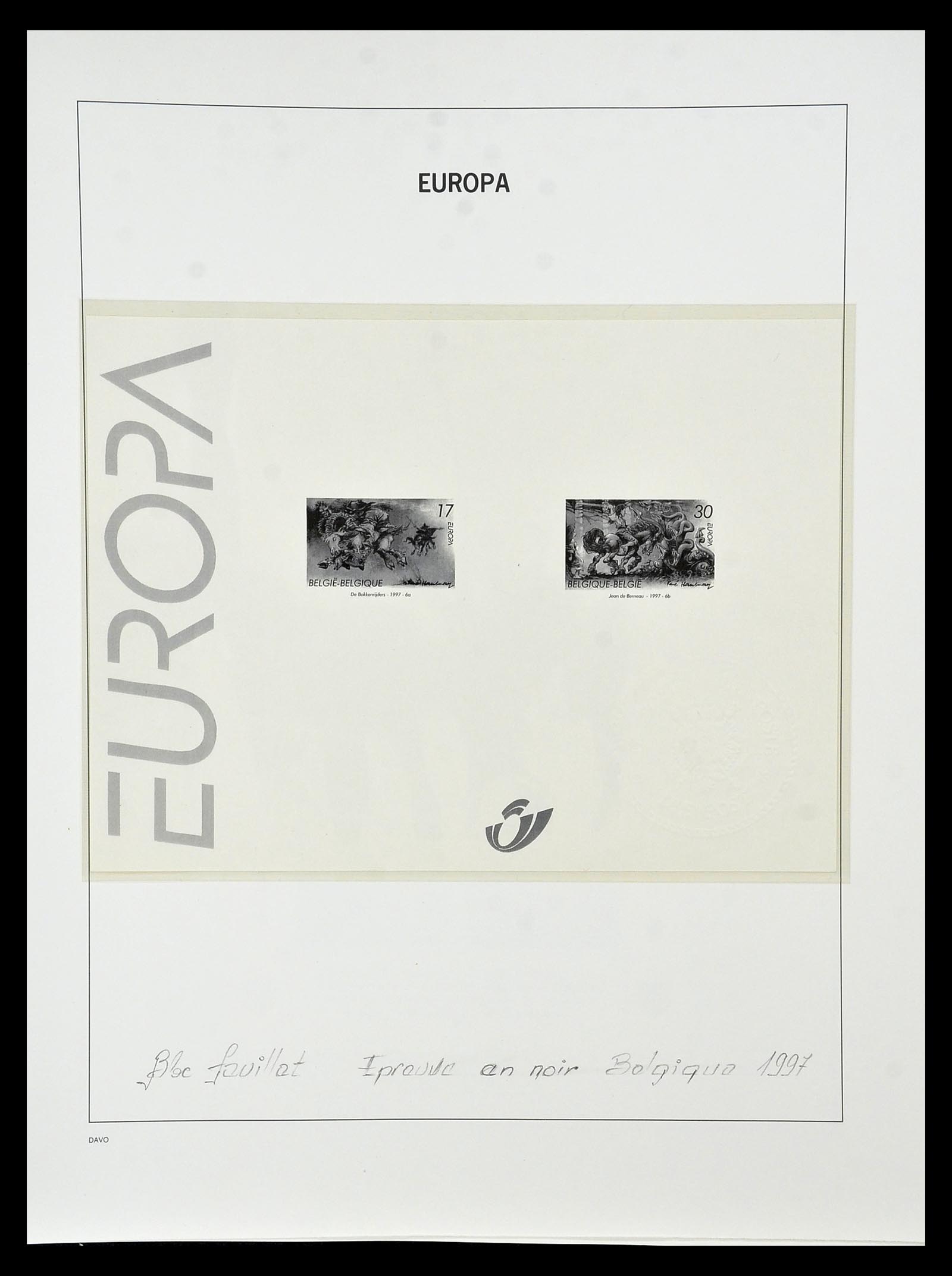 34838 422 - Postzegelverzameling 34838 Europa CEPT 1956-1998.