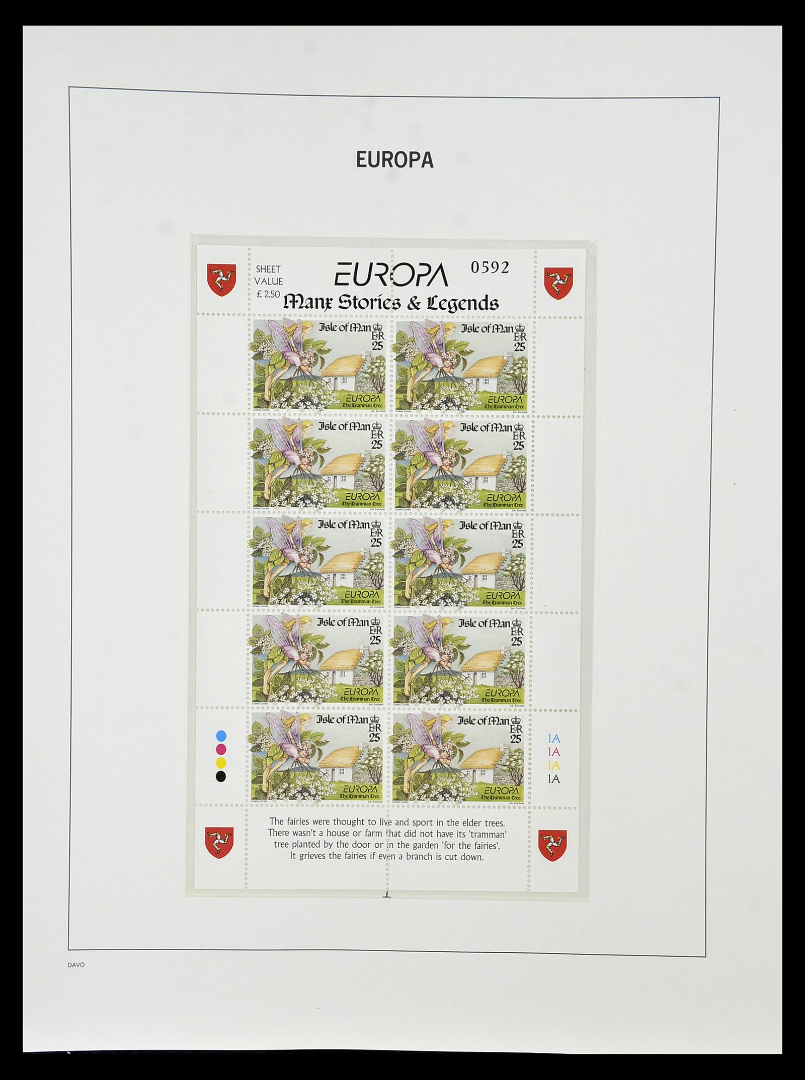34838 423 - Postzegelverzameling 34838 Europa CEPT 1956-1998.