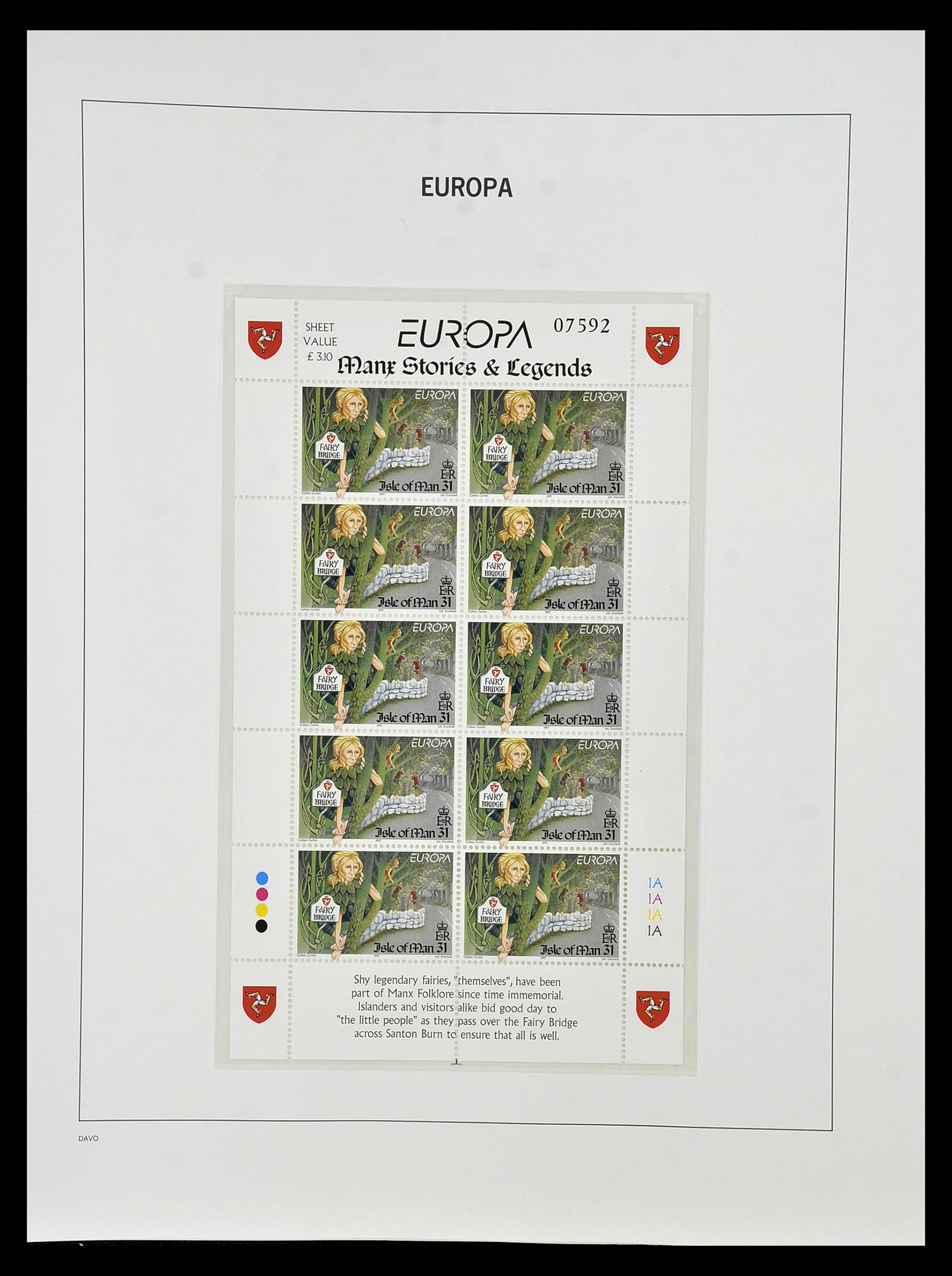 34838 424 - Postzegelverzameling 34838 Europa CEPT 1956-1998.