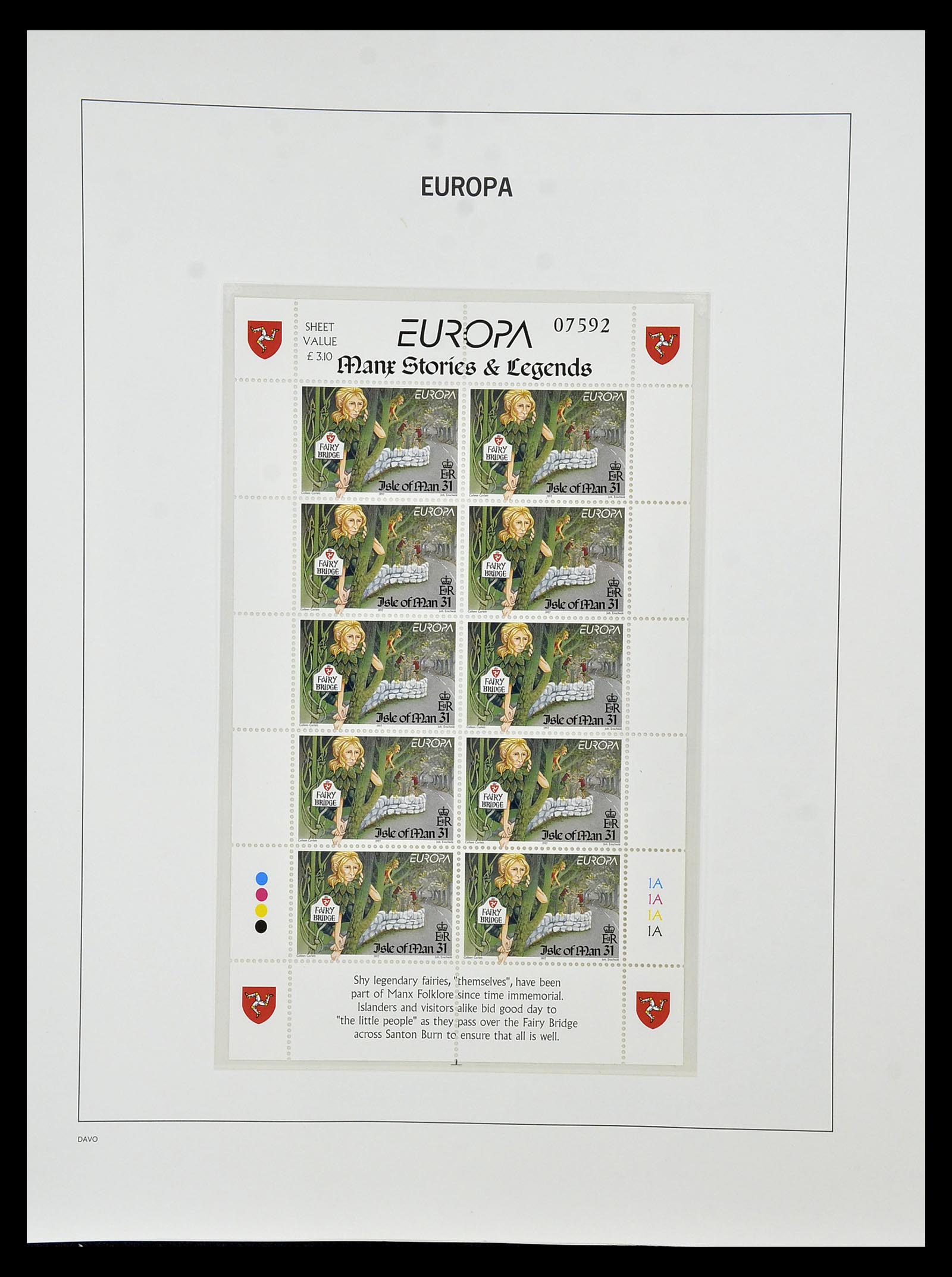 34838 425 - Postzegelverzameling 34838 Europa CEPT 1956-1998.