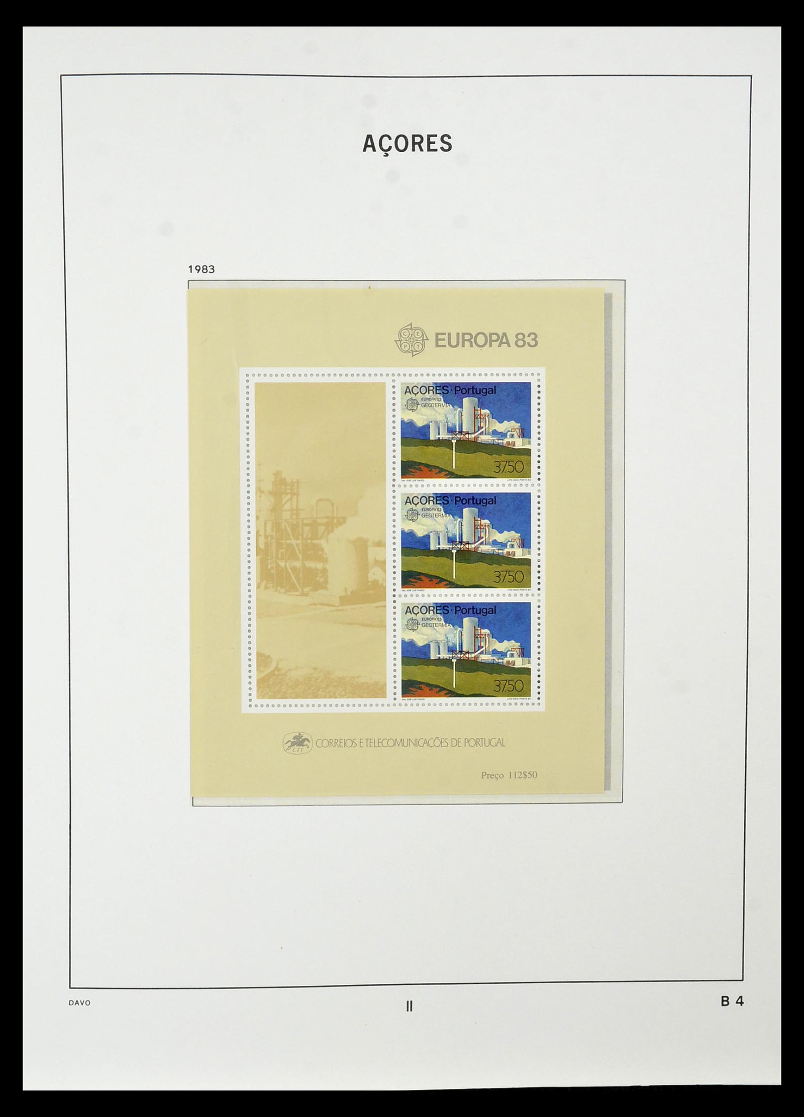 34840 029 - Postzegelverzameling 34840 Azoren en Madeira 1980-2005.