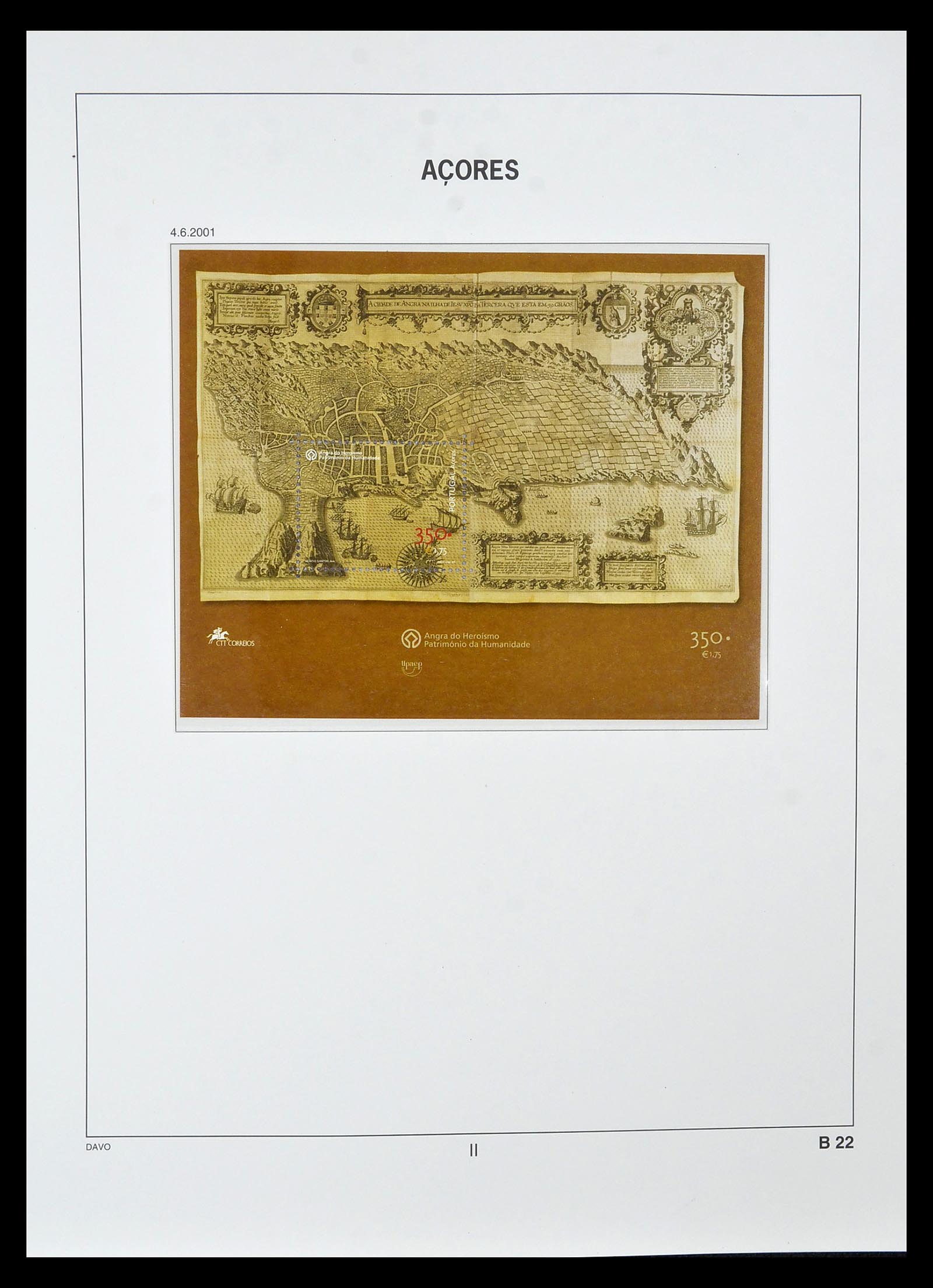 34840 046 - Postzegelverzameling 34840 Azoren en Madeira 1980-2005.