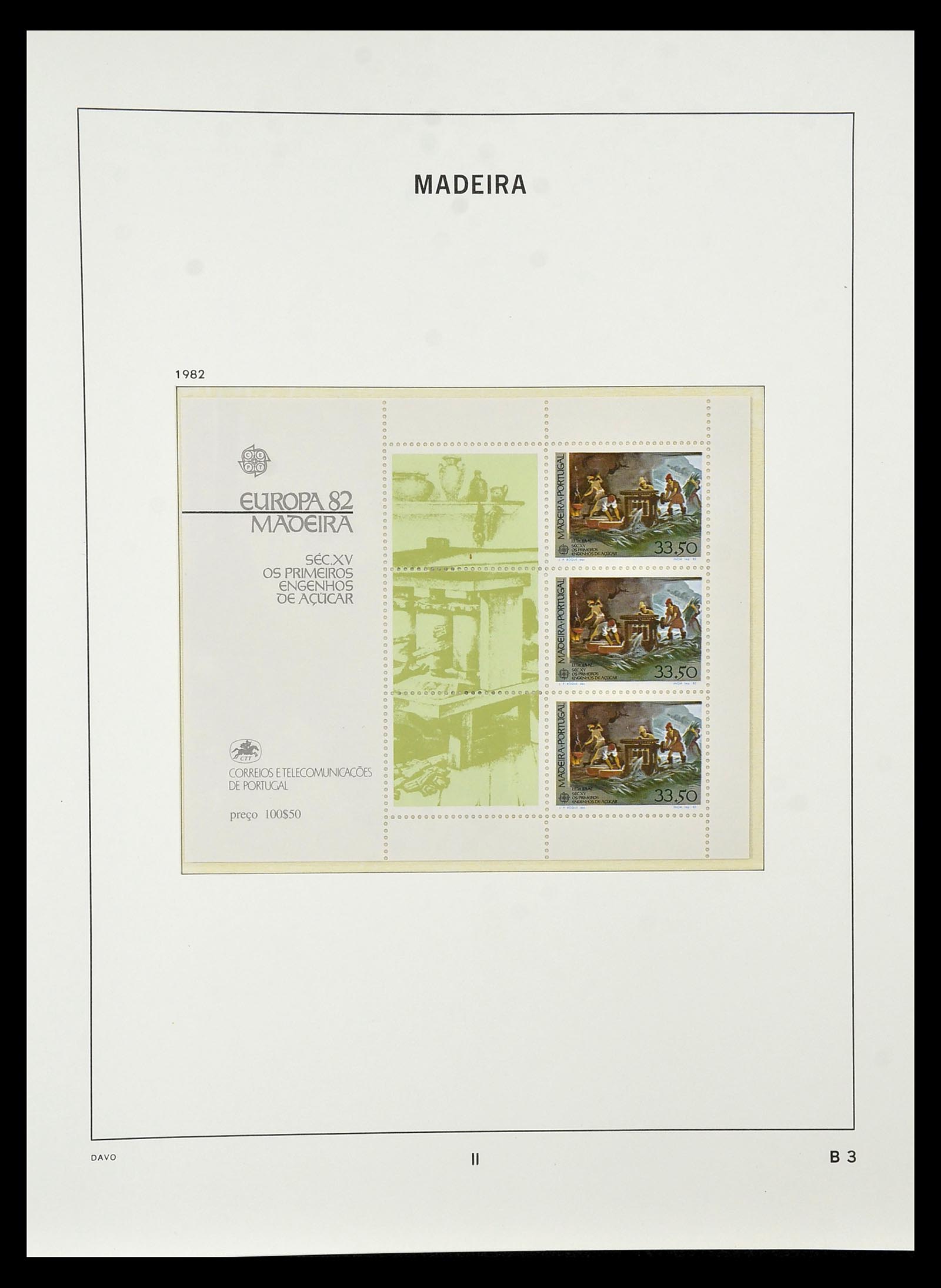 34840 086 - Postzegelverzameling 34840 Azoren en Madeira 1980-2005.