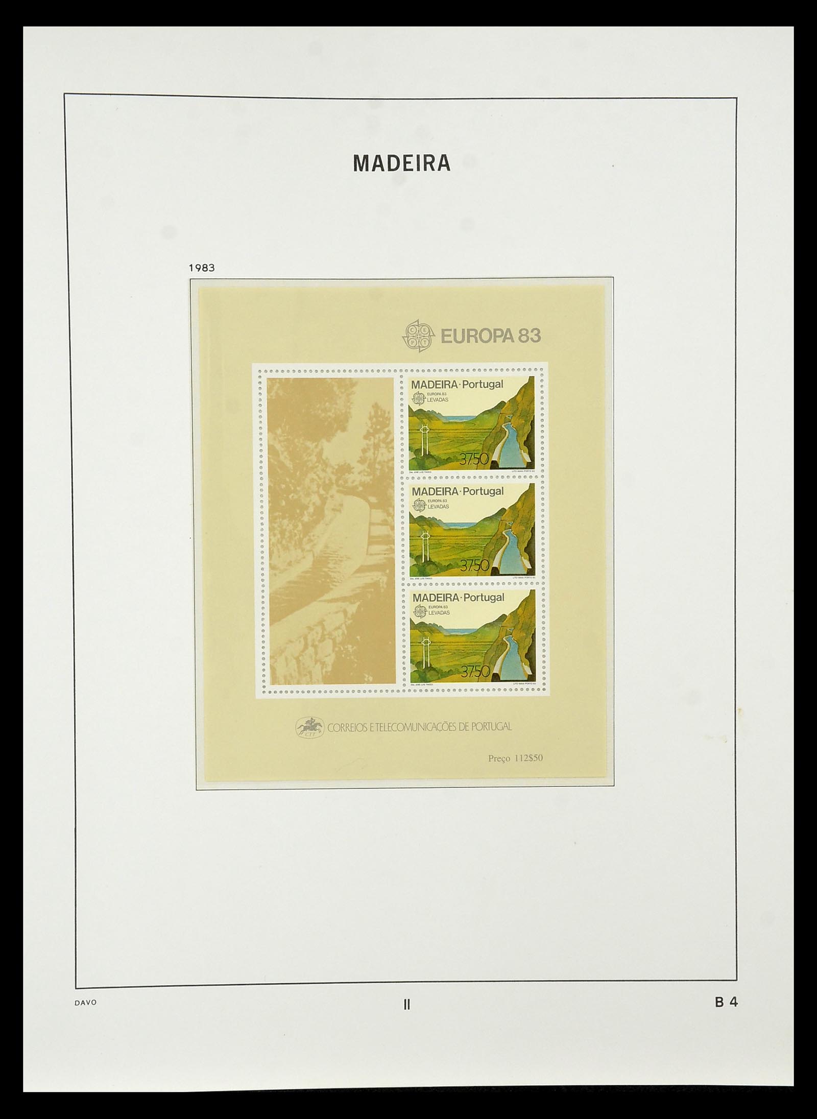 34840 087 - Postzegelverzameling 34840 Azoren en Madeira 1980-2005.