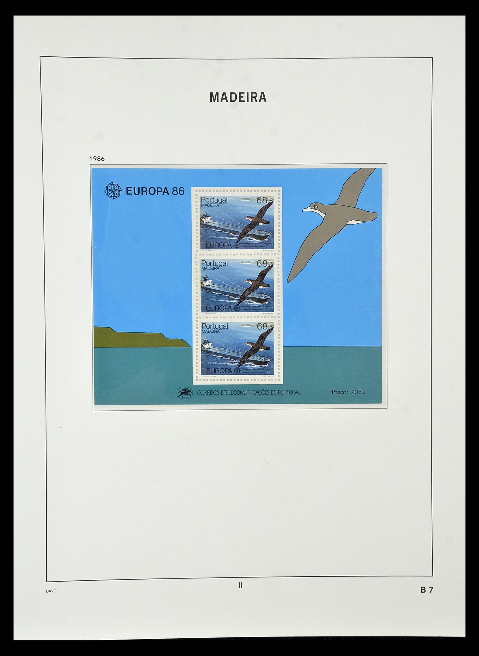 34840 090 - Postzegelverzameling 34840 Azoren en Madeira 1980-2005.